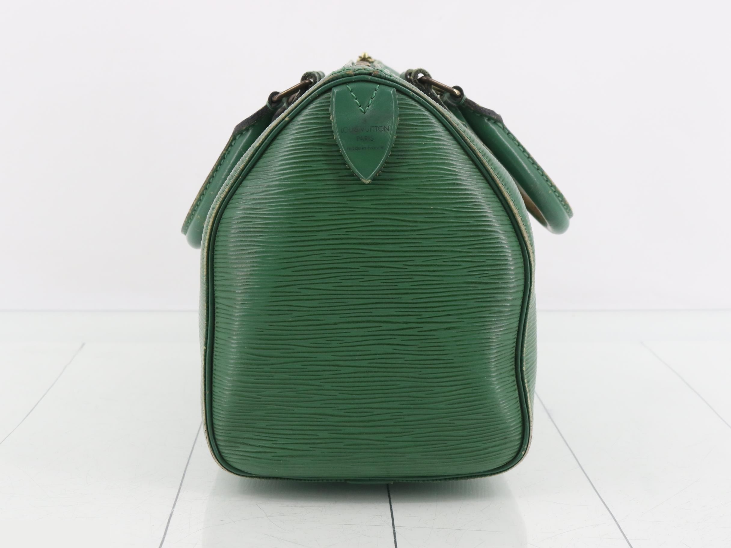 Epi Speedy 25 Borneo Green Handbag — view 4