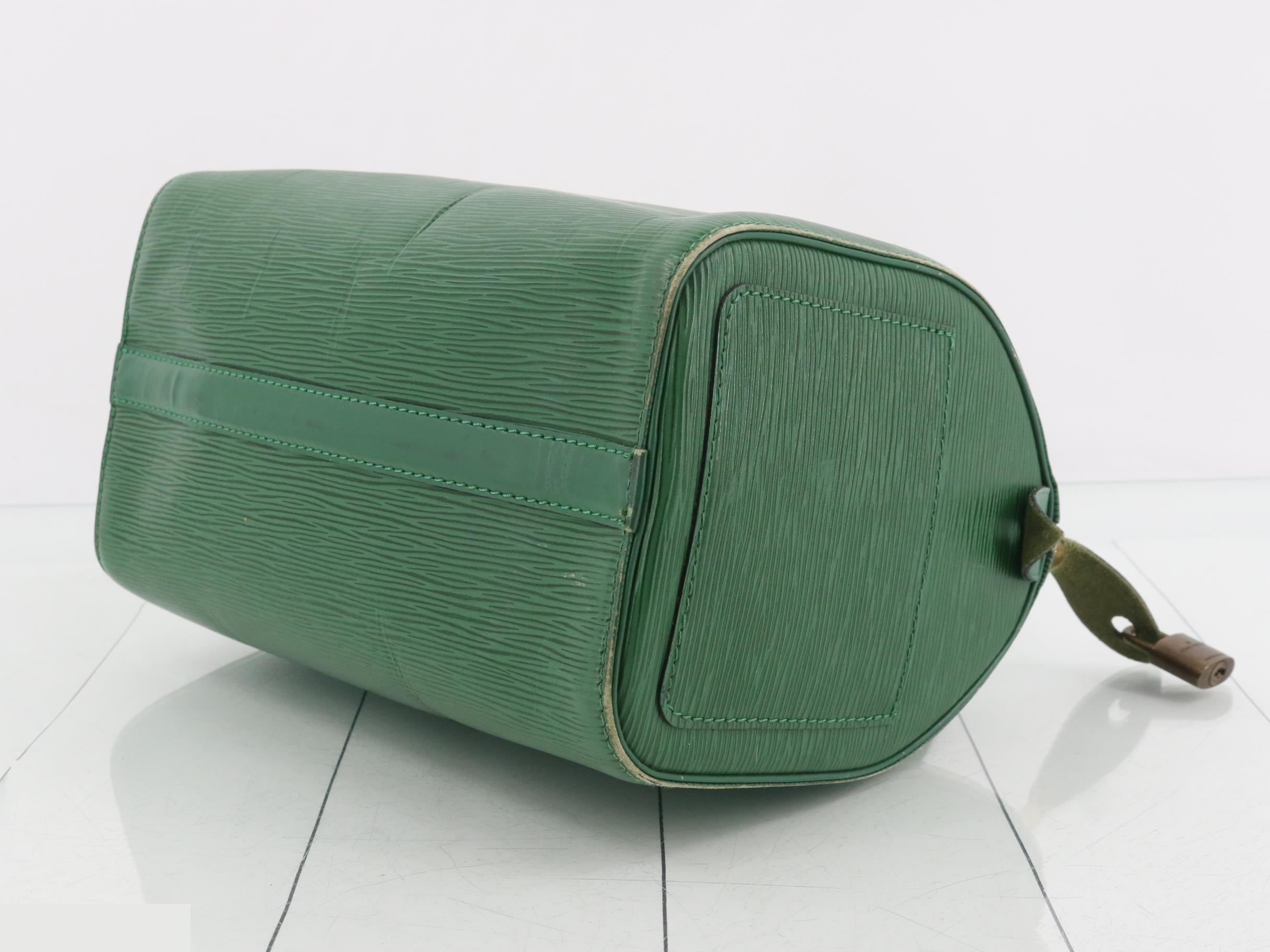 Epi Speedy 25 Borneo Green Handbag — view 6