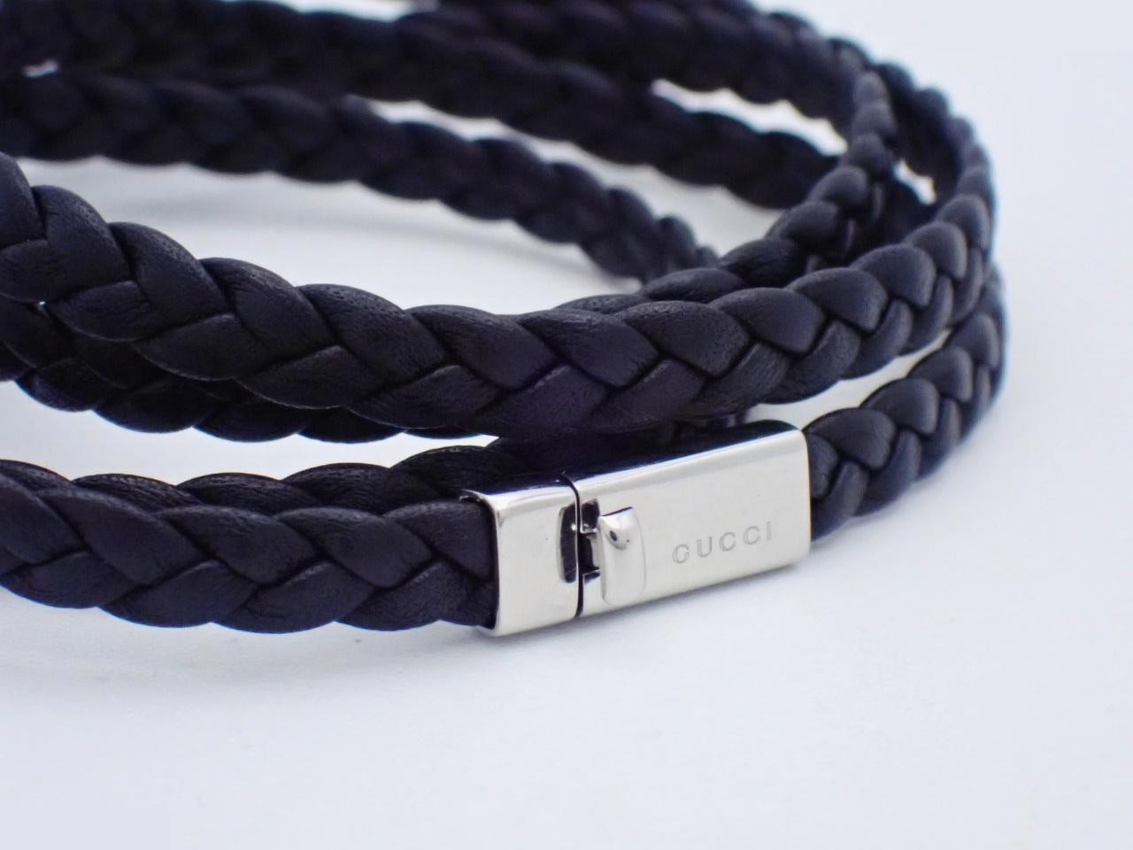 Bracelet, leather, wrist circumference approximately 17cm — view 3