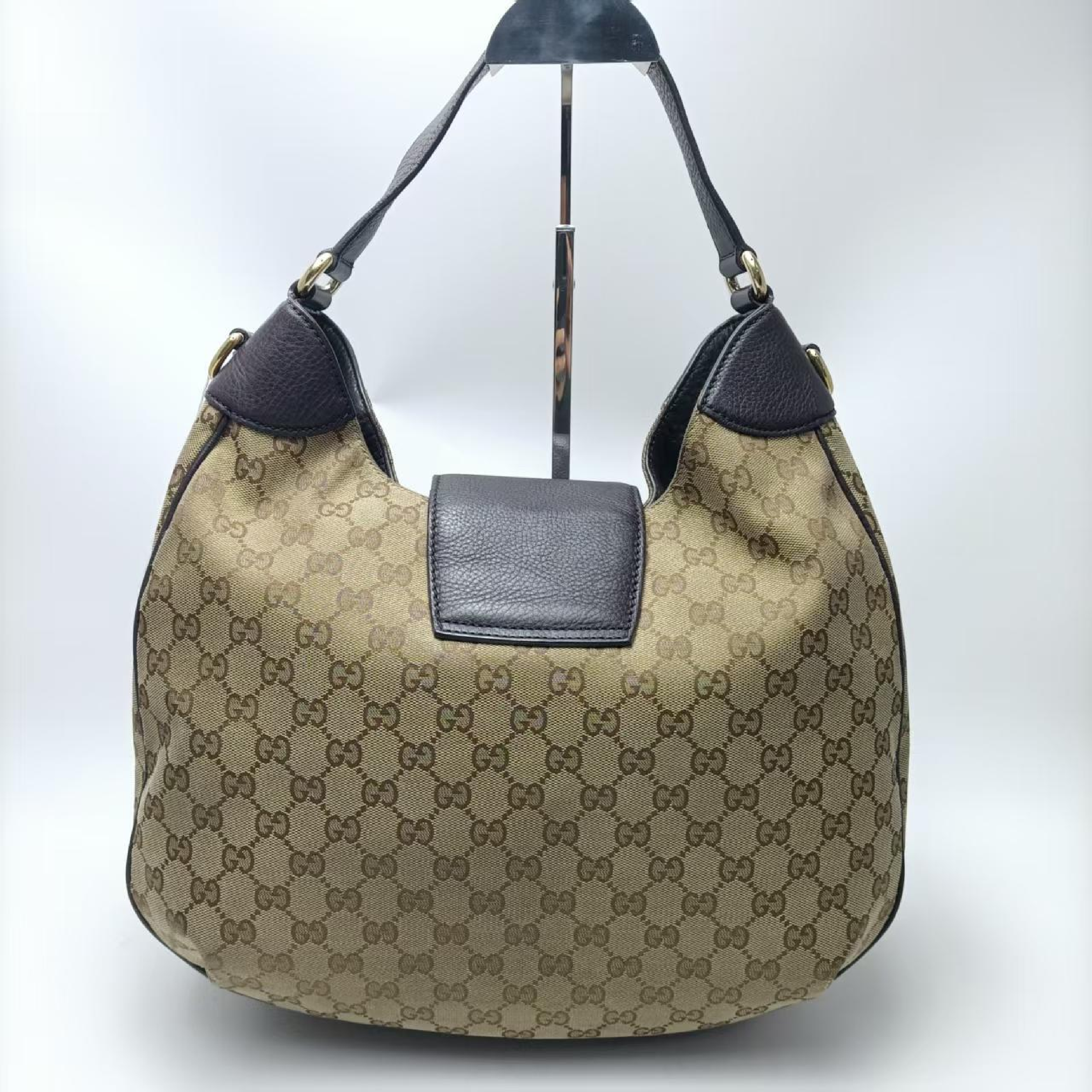 Horsebit Canvas Shoulder Bag 296851 Shoulder Bag — view 2