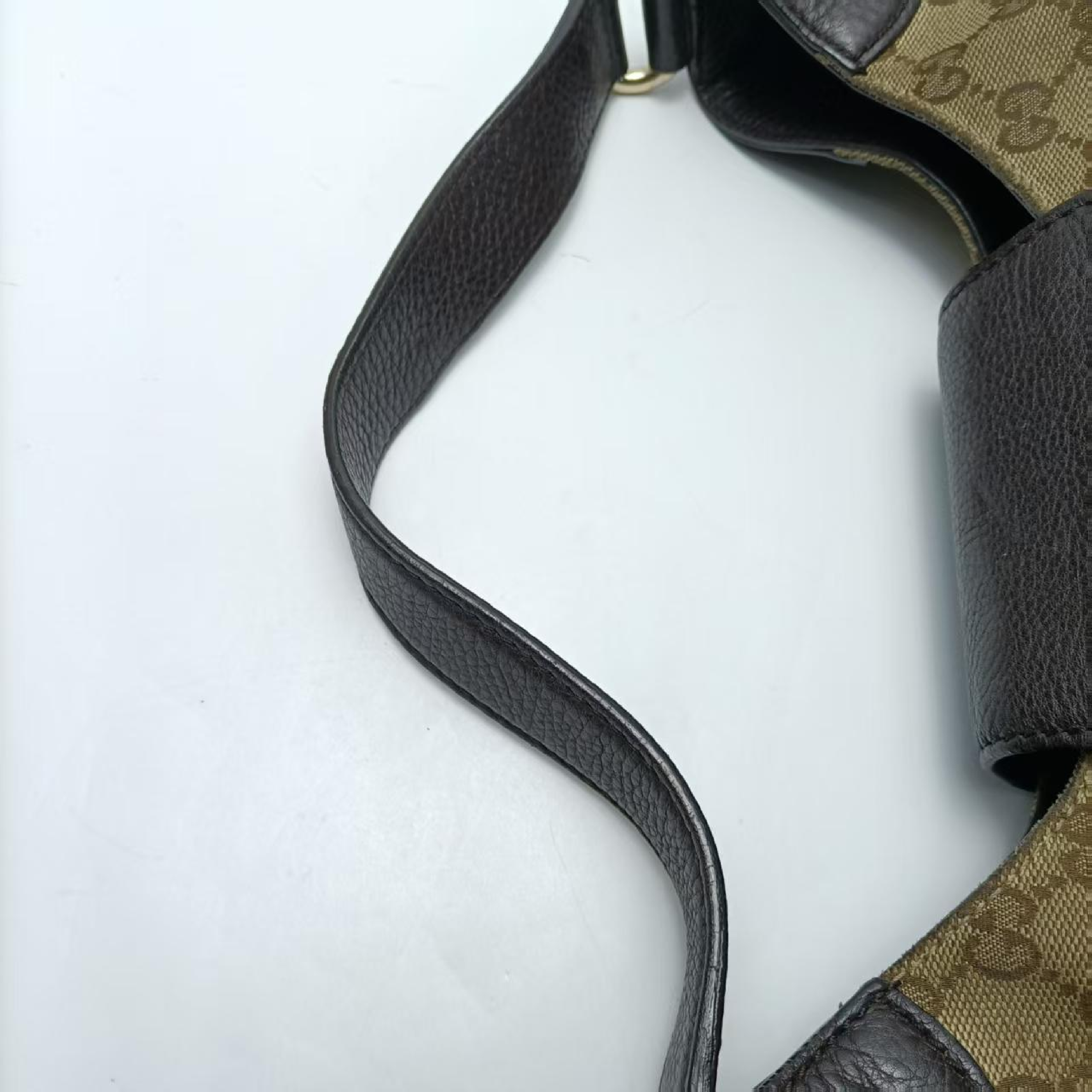 Horsebit Canvas Shoulder Bag 296851 Shoulder Bag — view 3