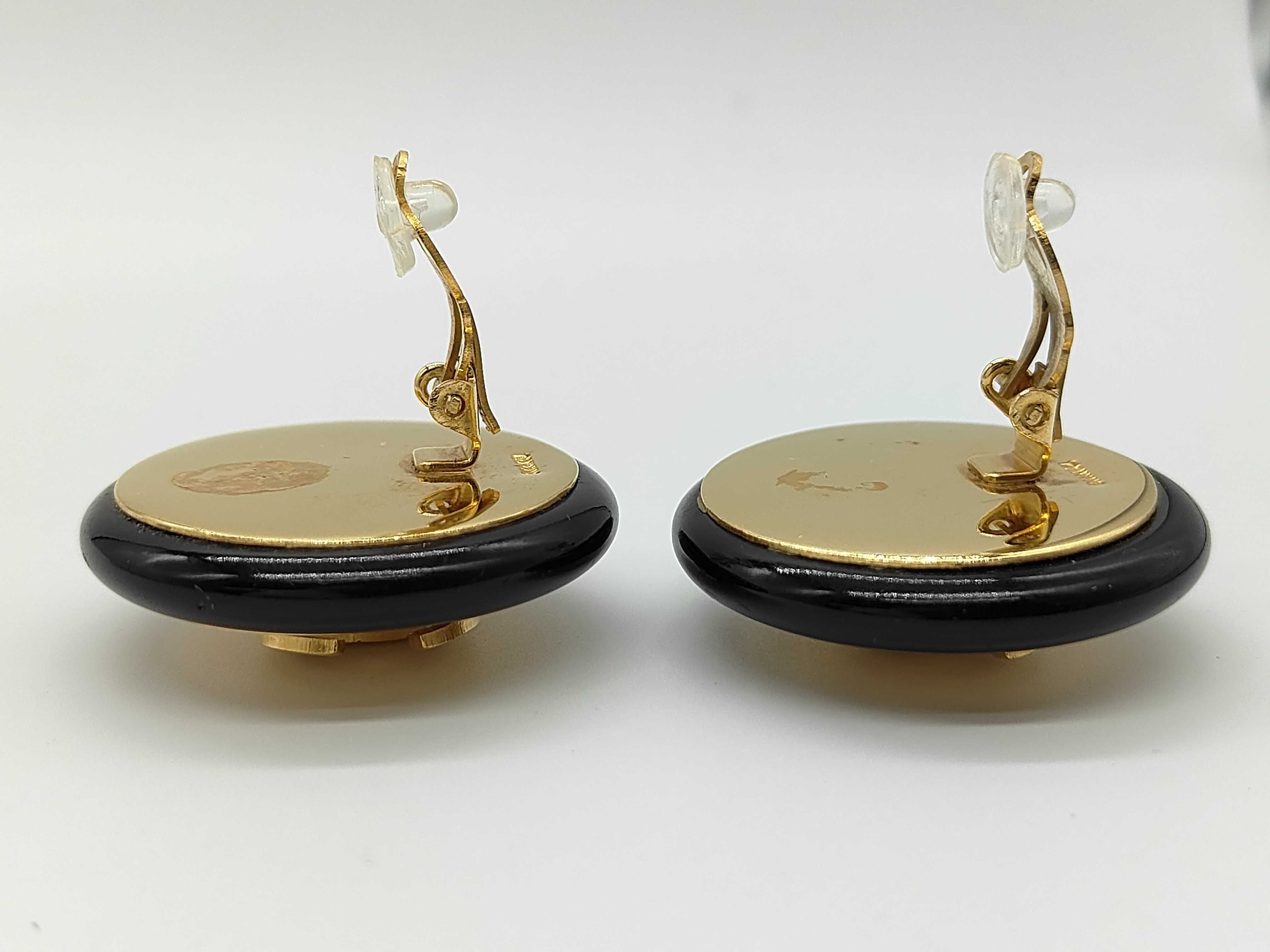 Coco Mark Gold Earrings — view 4
