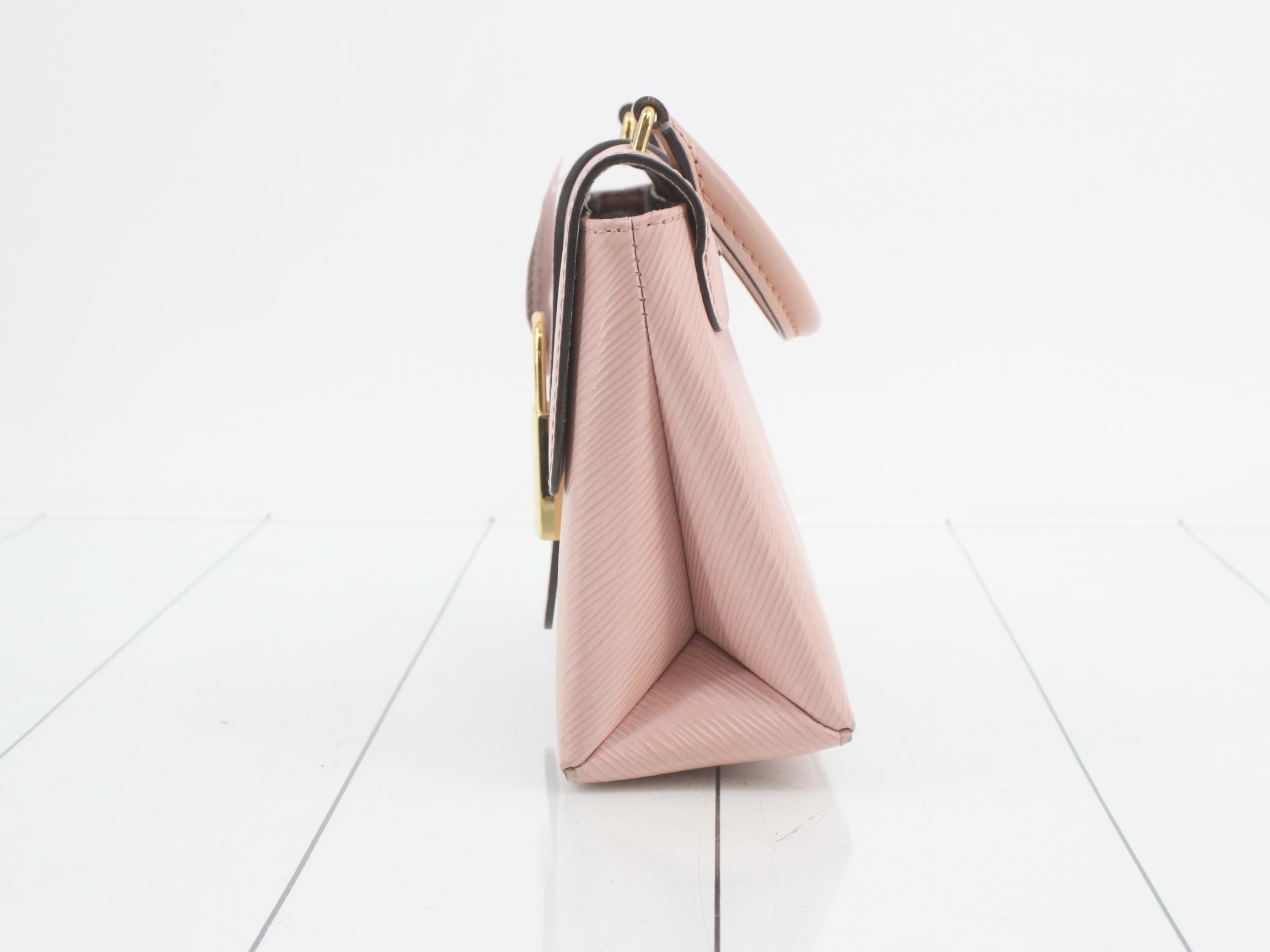 Epi Rocky BB Rose Ballerine 2-Way Handbag — view 3