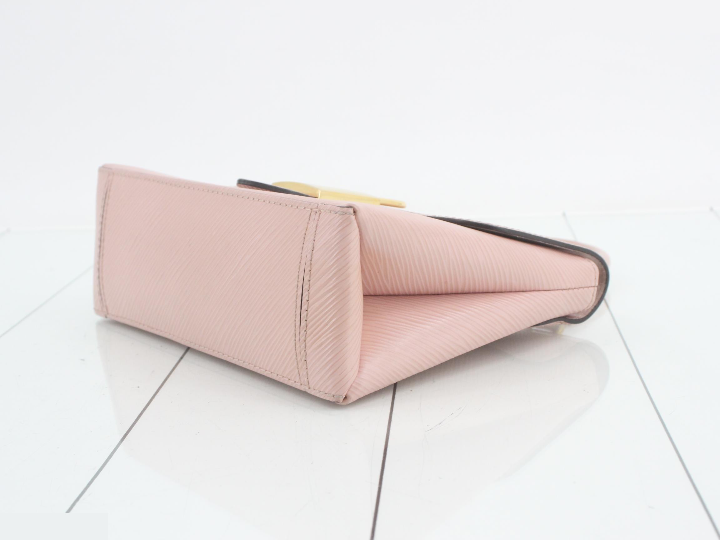 Epi Rocky BB Rose Ballerine 2-Way Handbag — view 6