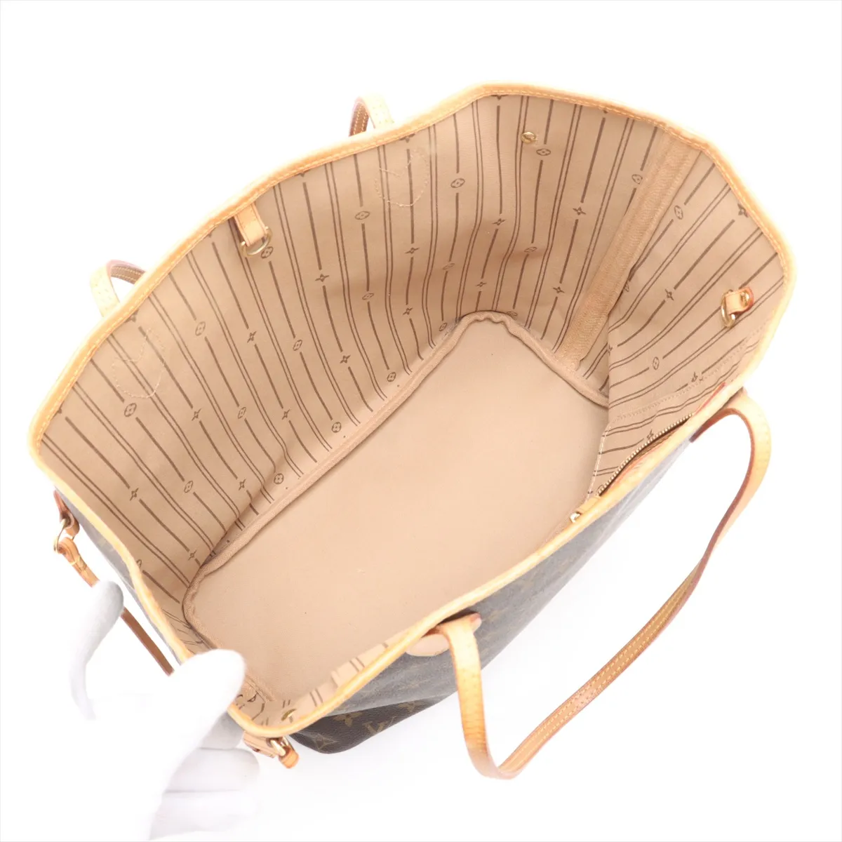 Monogram Neverfull MM M40156 VI3097 Brown — view 7