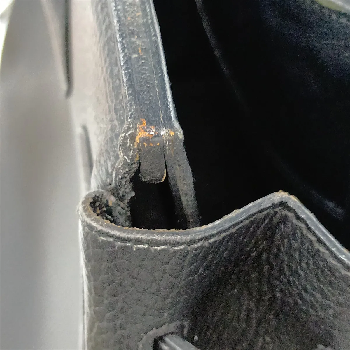 [Individually packaged] Hermes Birkin 35 Letournée Ardennes Black Gold Hardware Z: 1996 — view 13