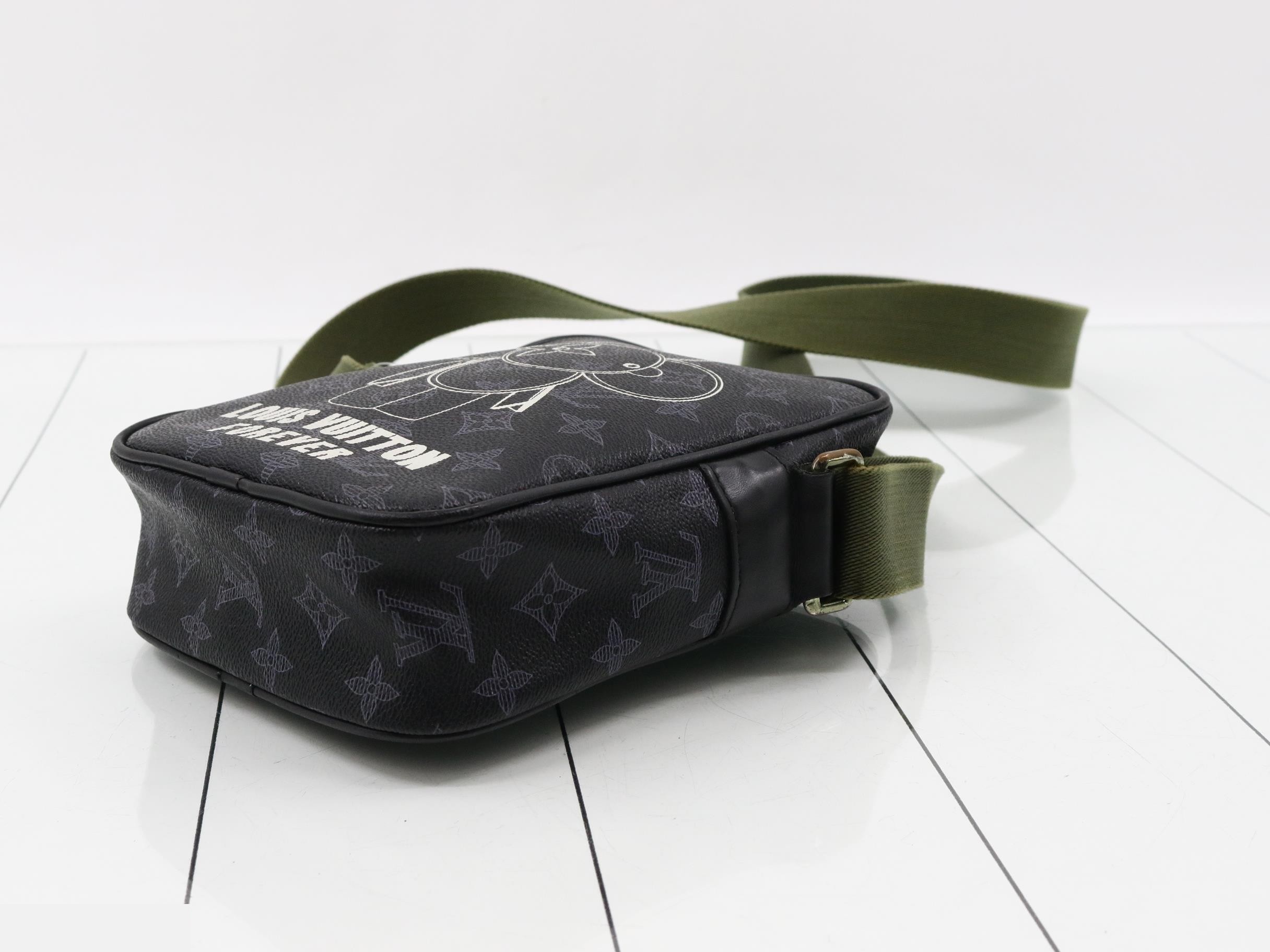 Monogram Eclipse Danube PM Vivienne Shoulder Bag — view 6