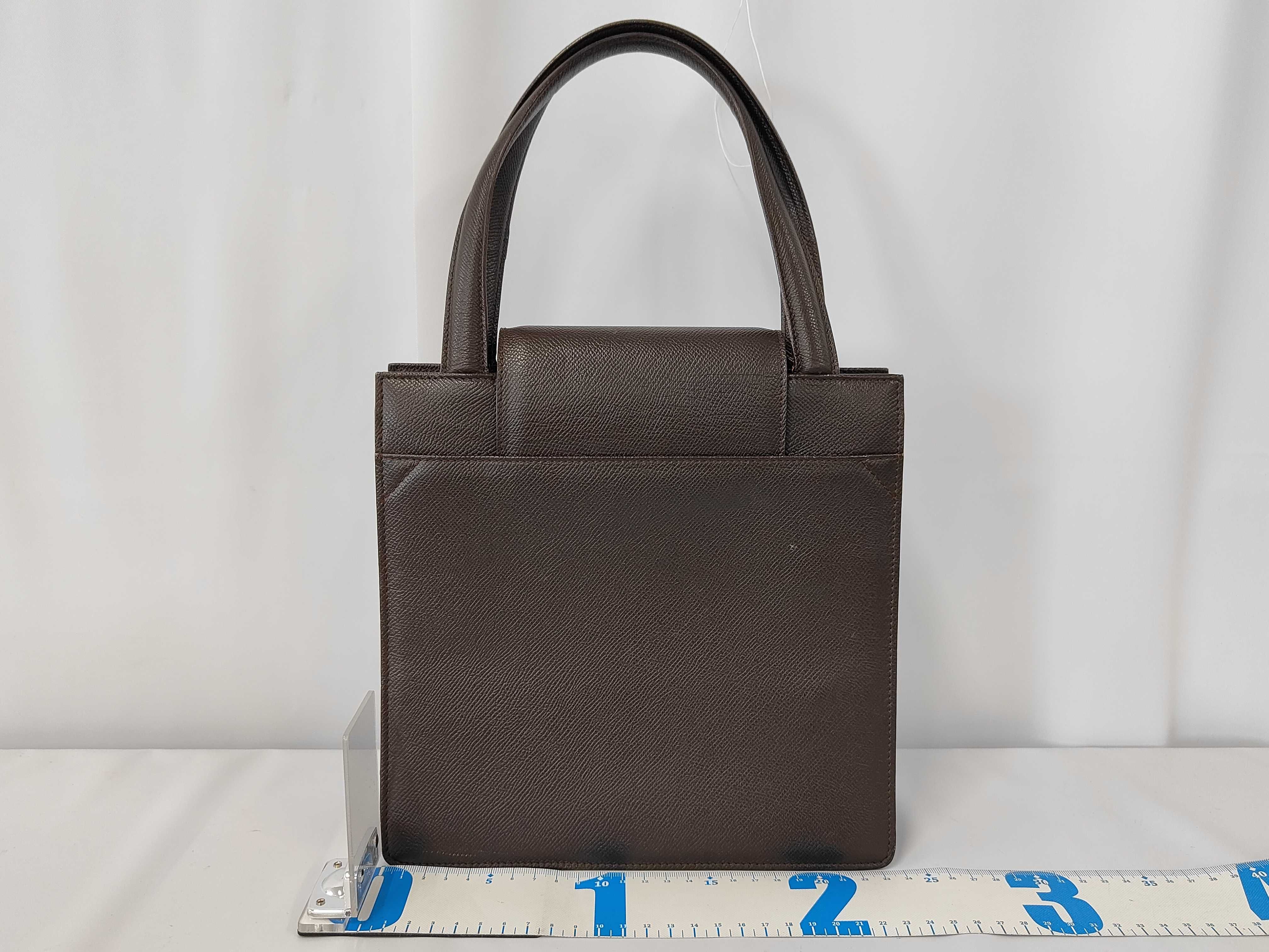 Turnlock Leather Handbag — view 2