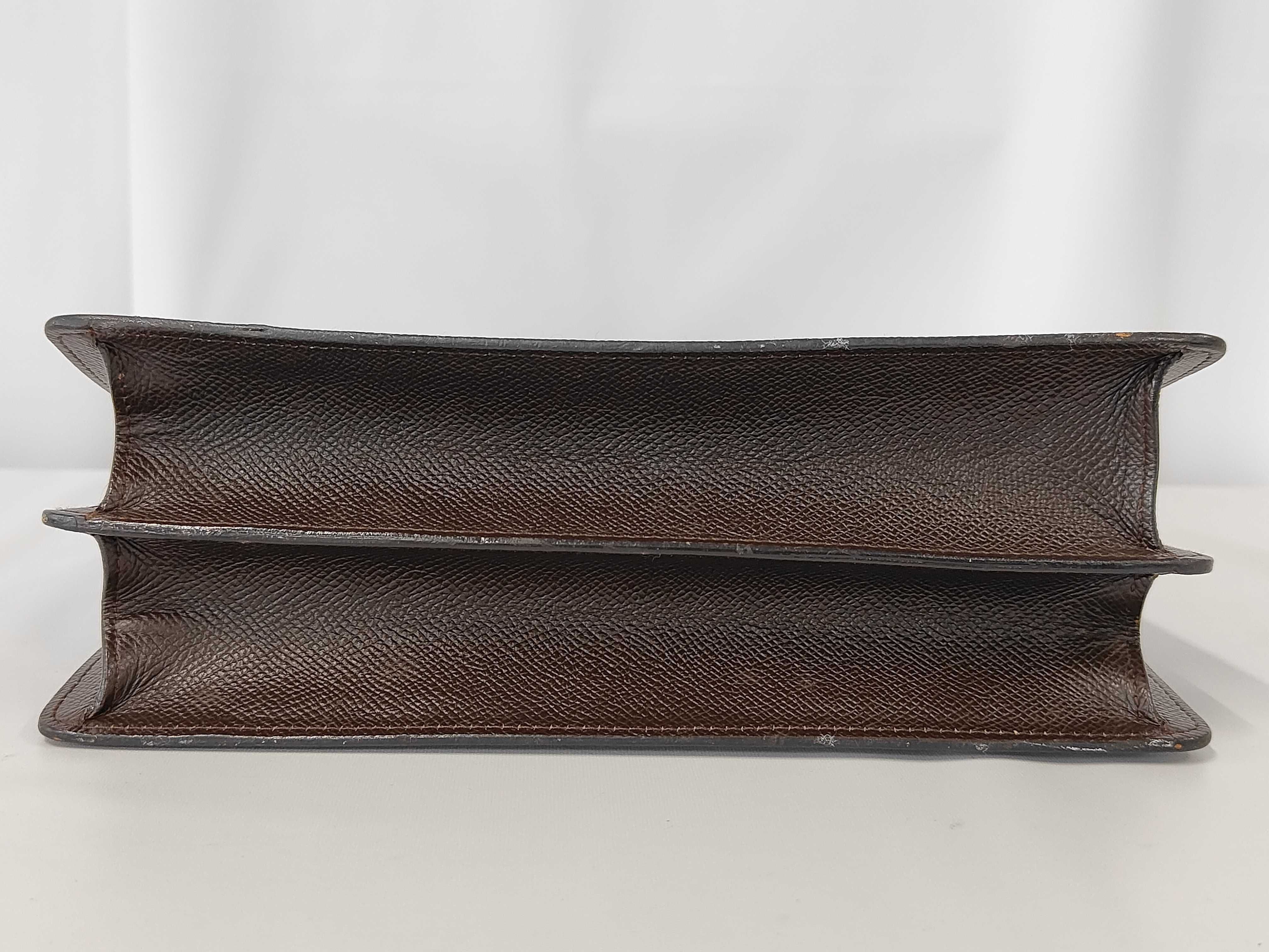 Turnlock Leather Handbag — view 7