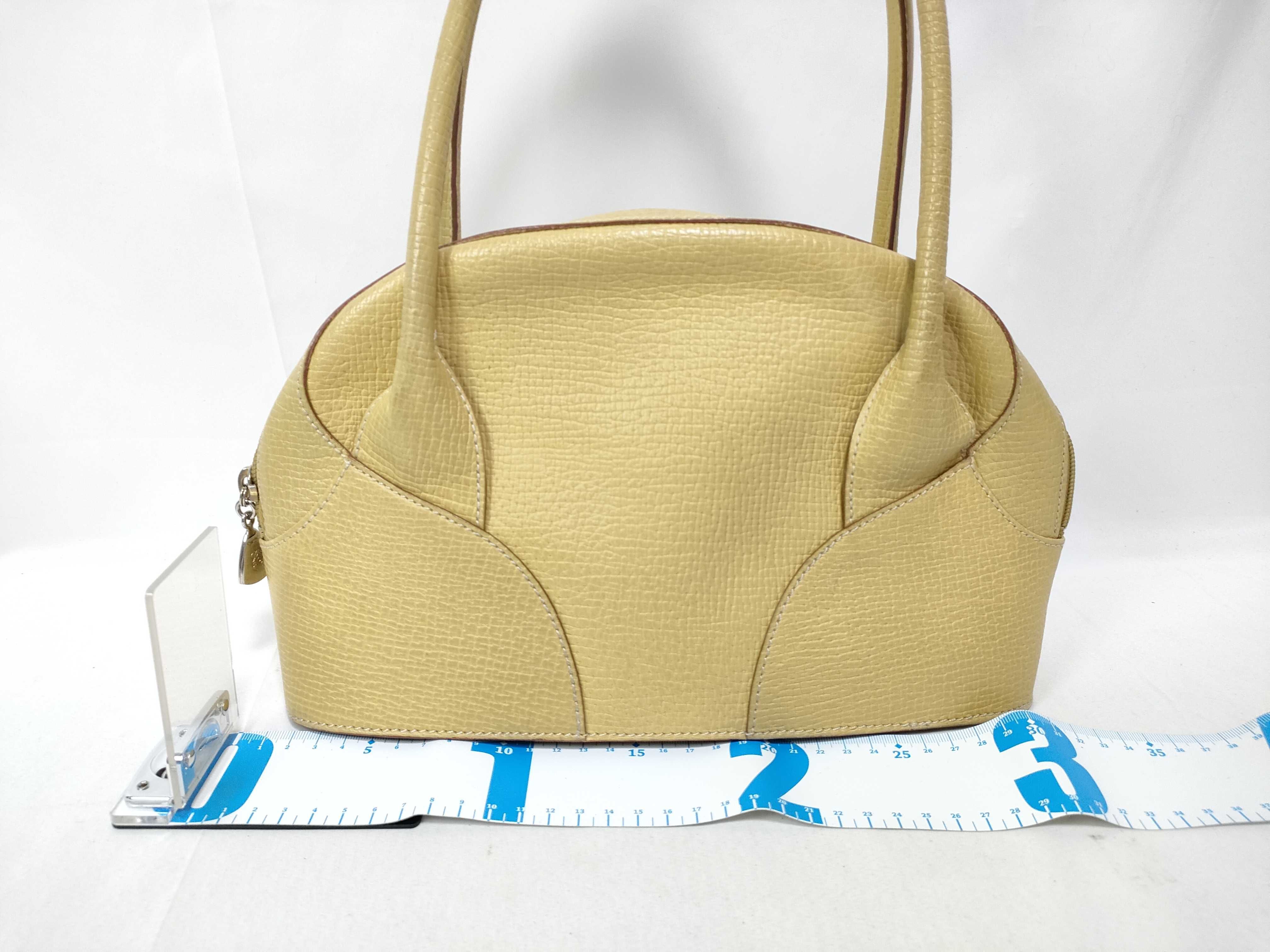 leather logo handbag tote bag handbag — view 2
