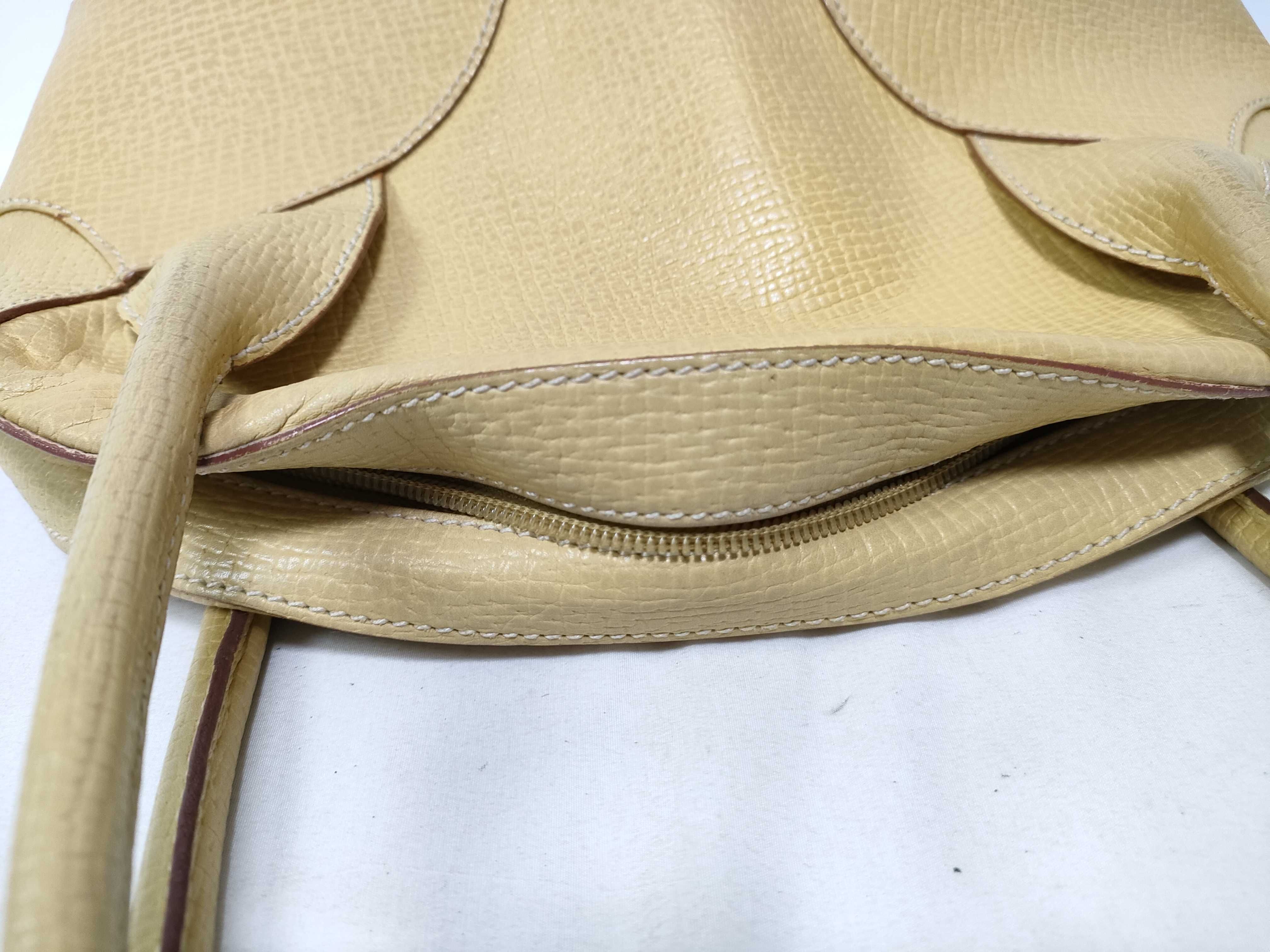 leather logo handbag tote bag handbag — view 11