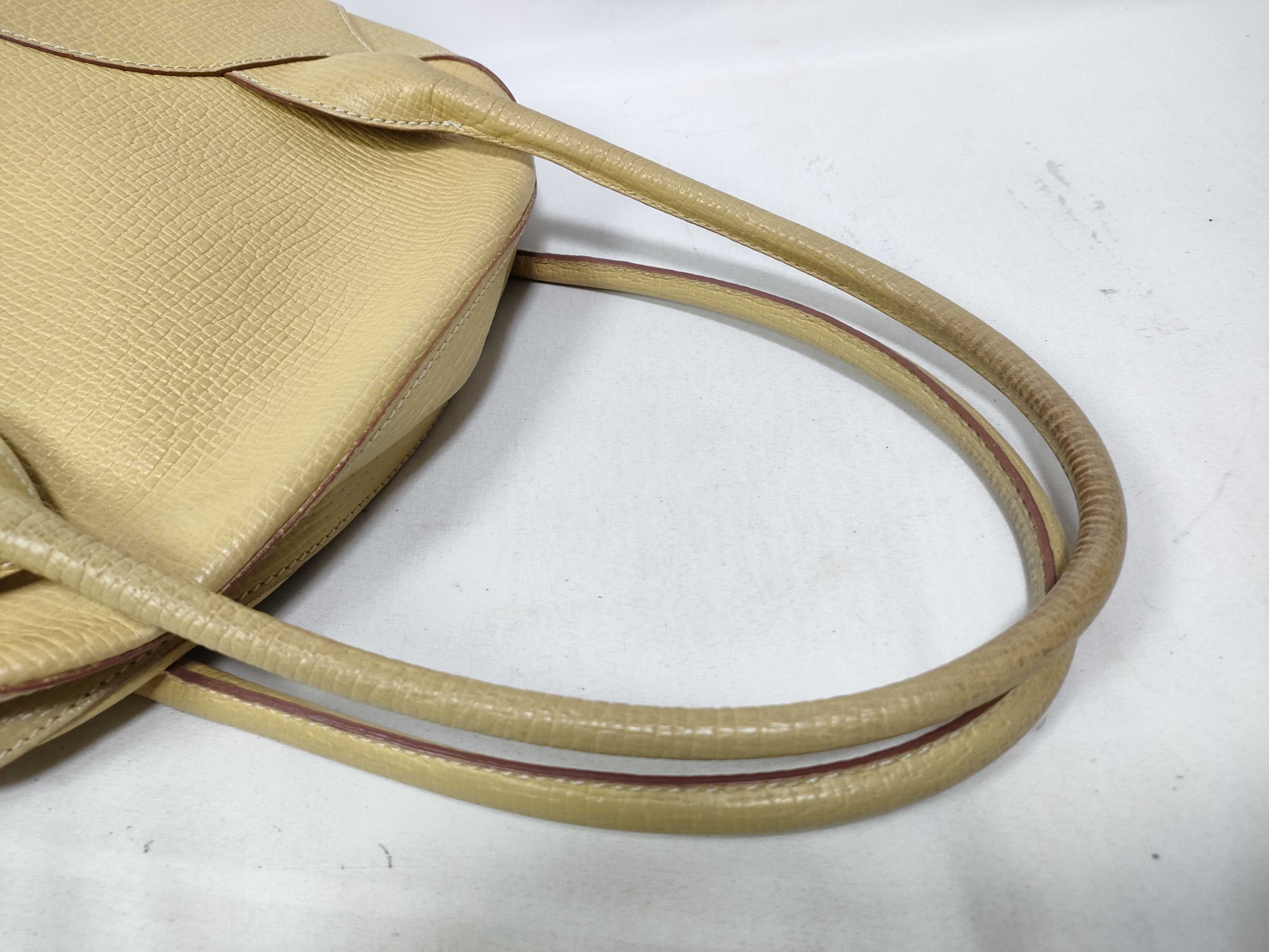 leather logo handbag tote bag handbag — view 8