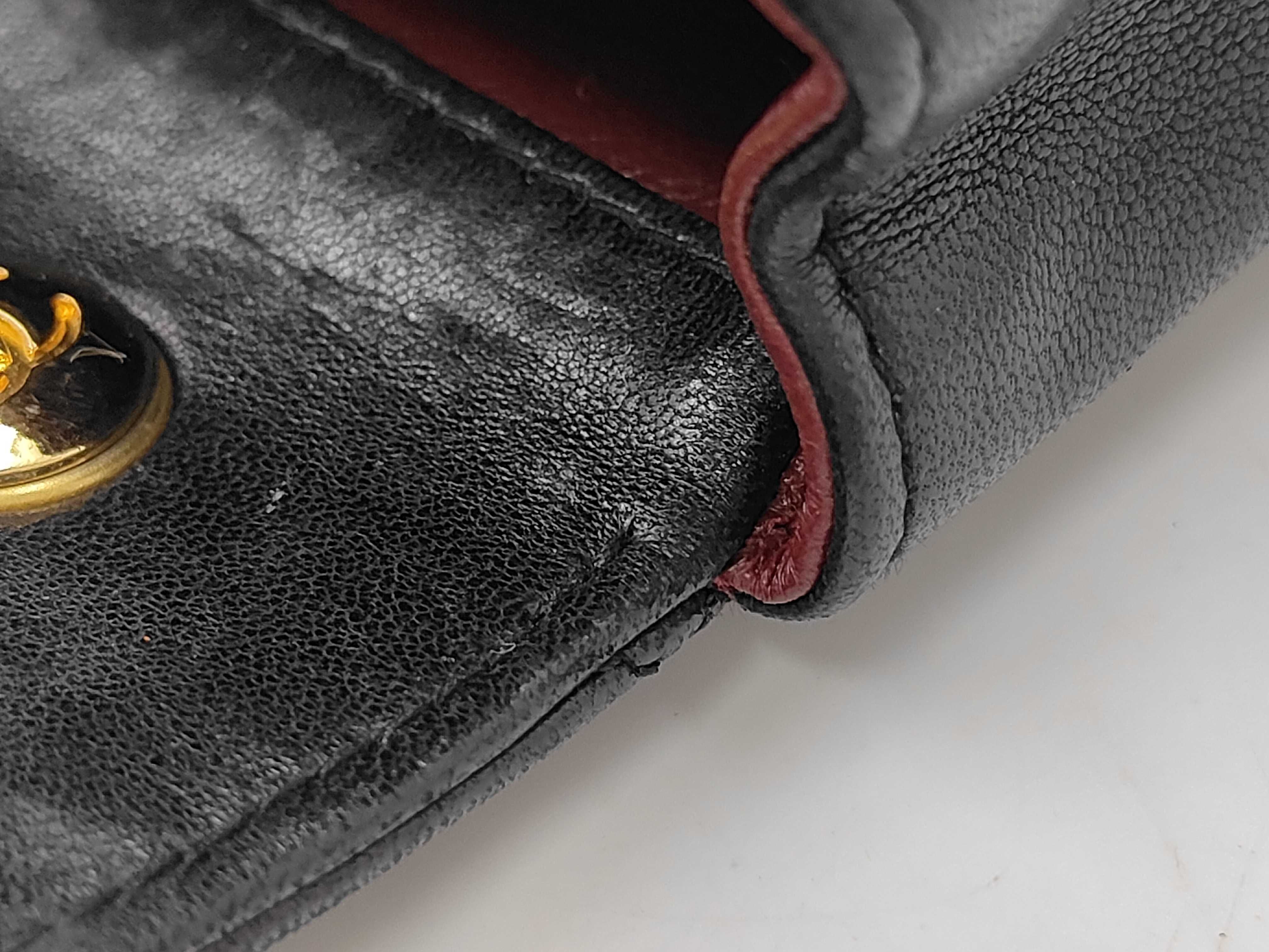 Lambskin Mini Matelassé Chain Shoulder Bag — view 8
