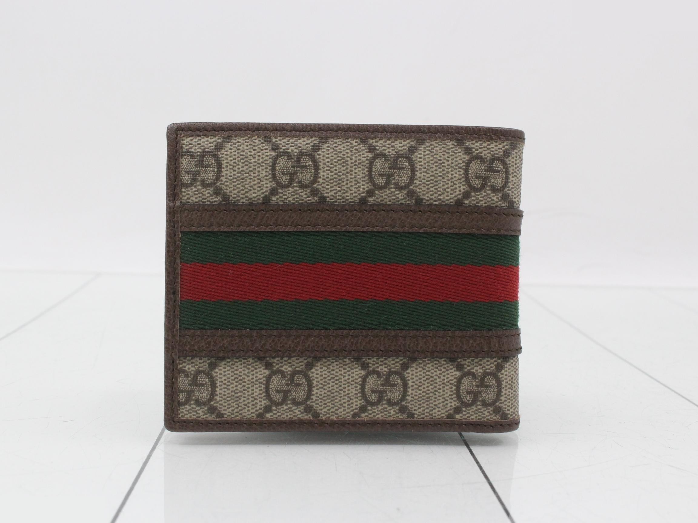 Ophidia GG bi-fold wallet, unused, stored item, multiple colors. — view 2