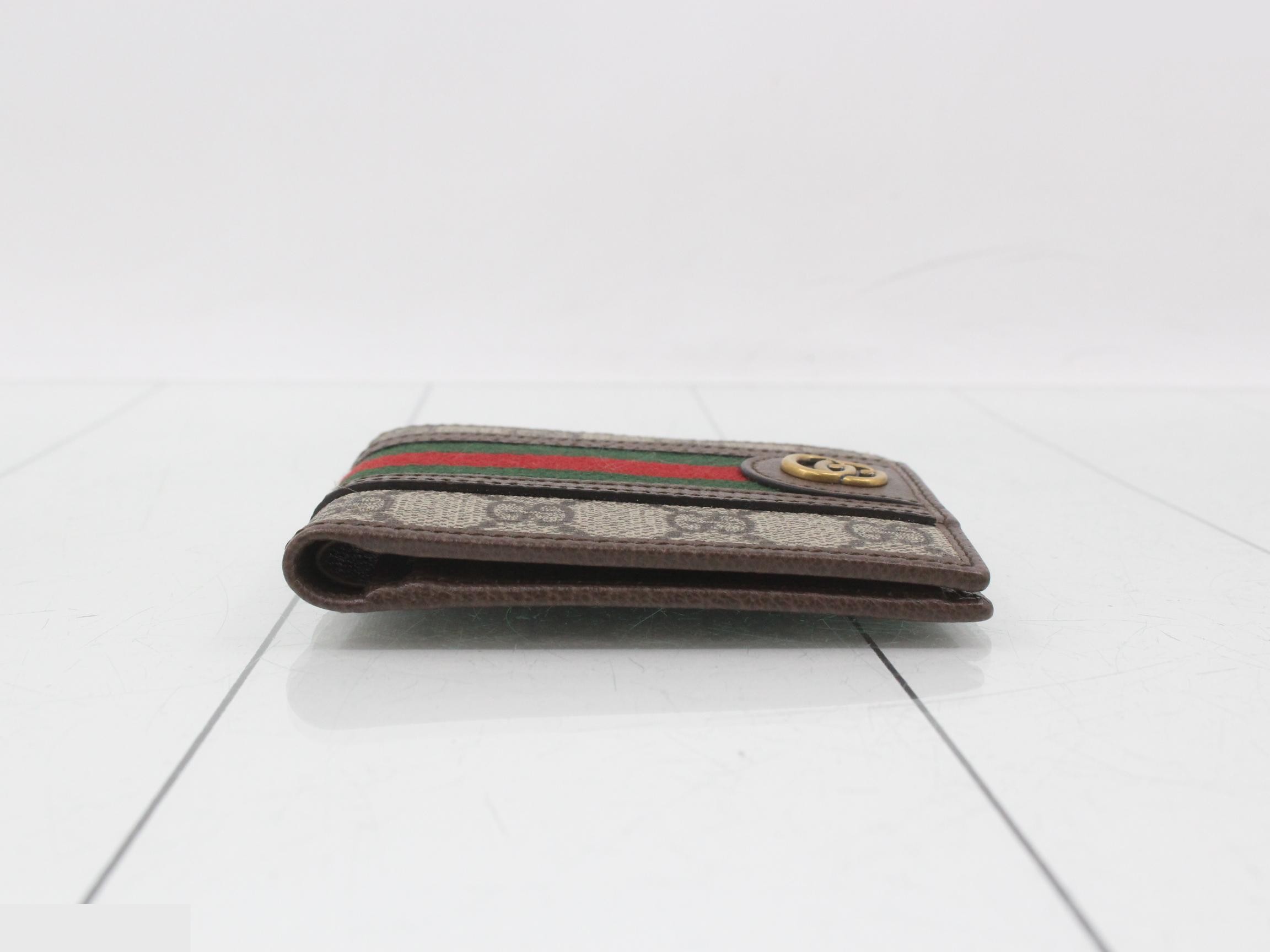Ophidia GG bi-fold wallet, unused, stored item, multiple colors. — view 3