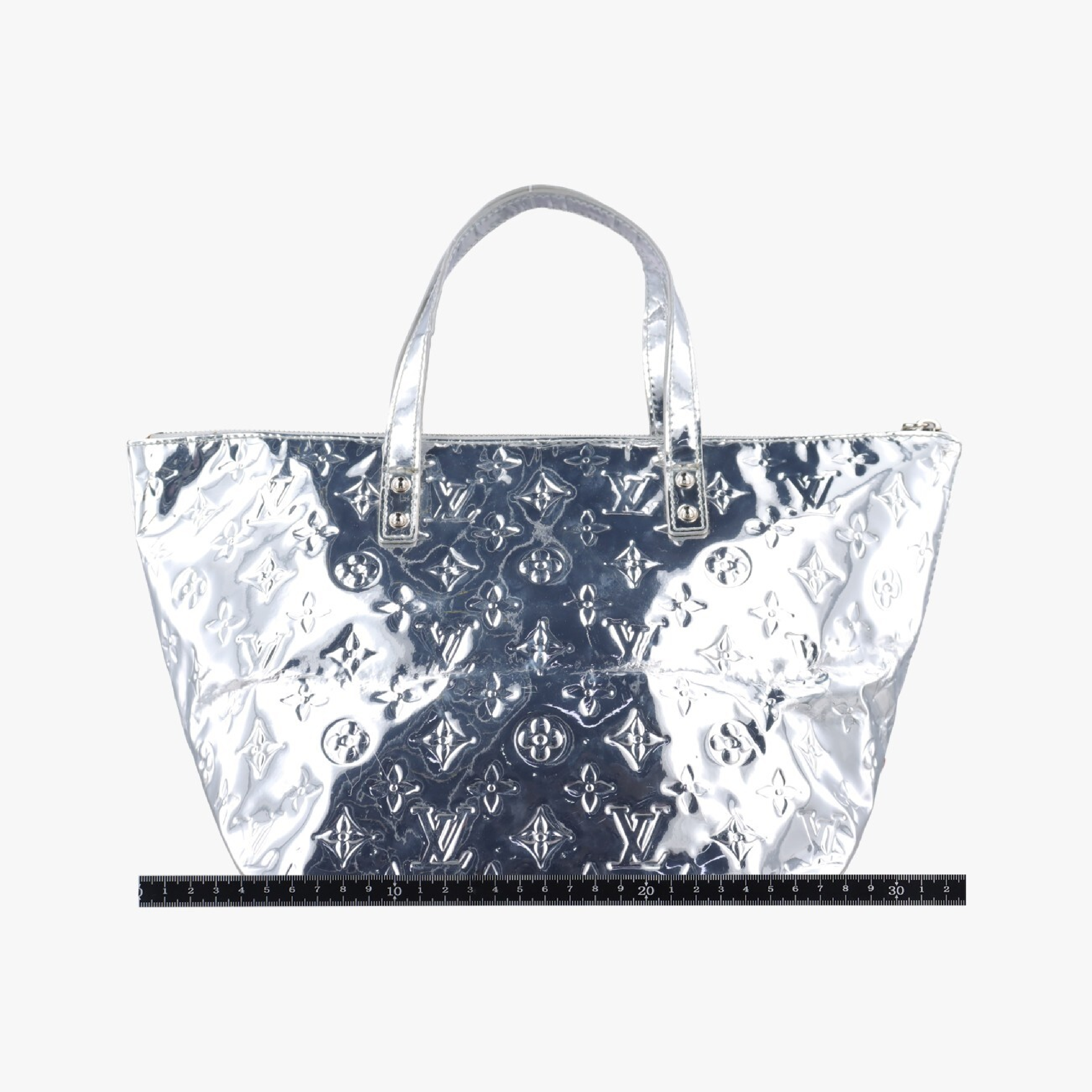 Bellevue PM Silver Monogram Miroir M95759 FO0018 Handbag — view 2