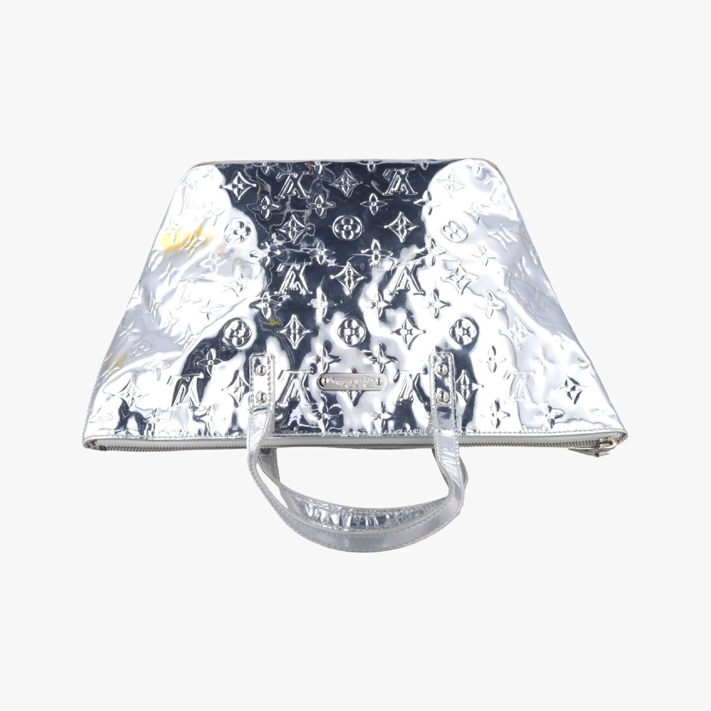 Bellevue PM Silver Monogram Miroir M95759 FO0018 Handbag — view 5