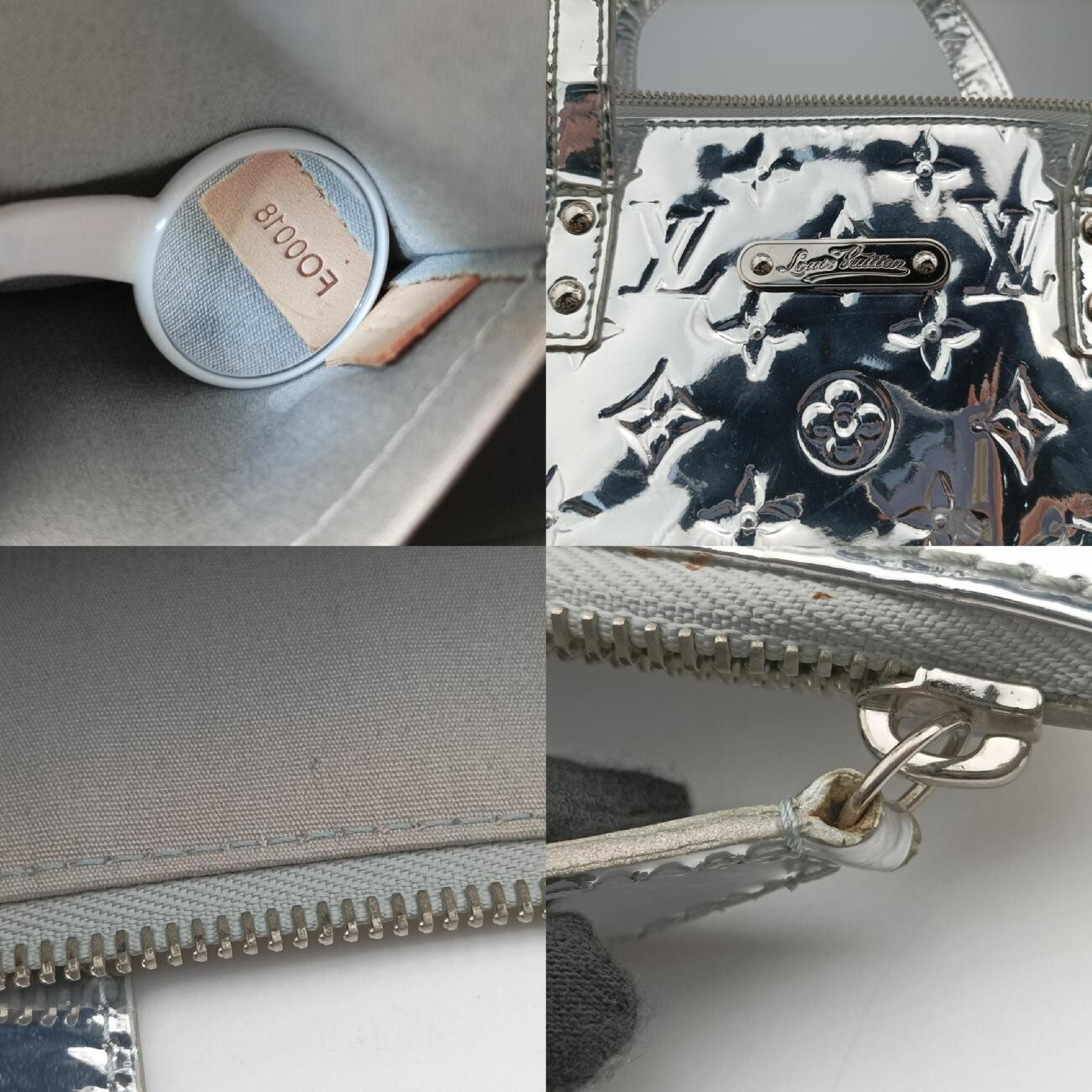 Bellevue PM Silver Monogram Miroir M95759 FO0018 Handbag — view 8
