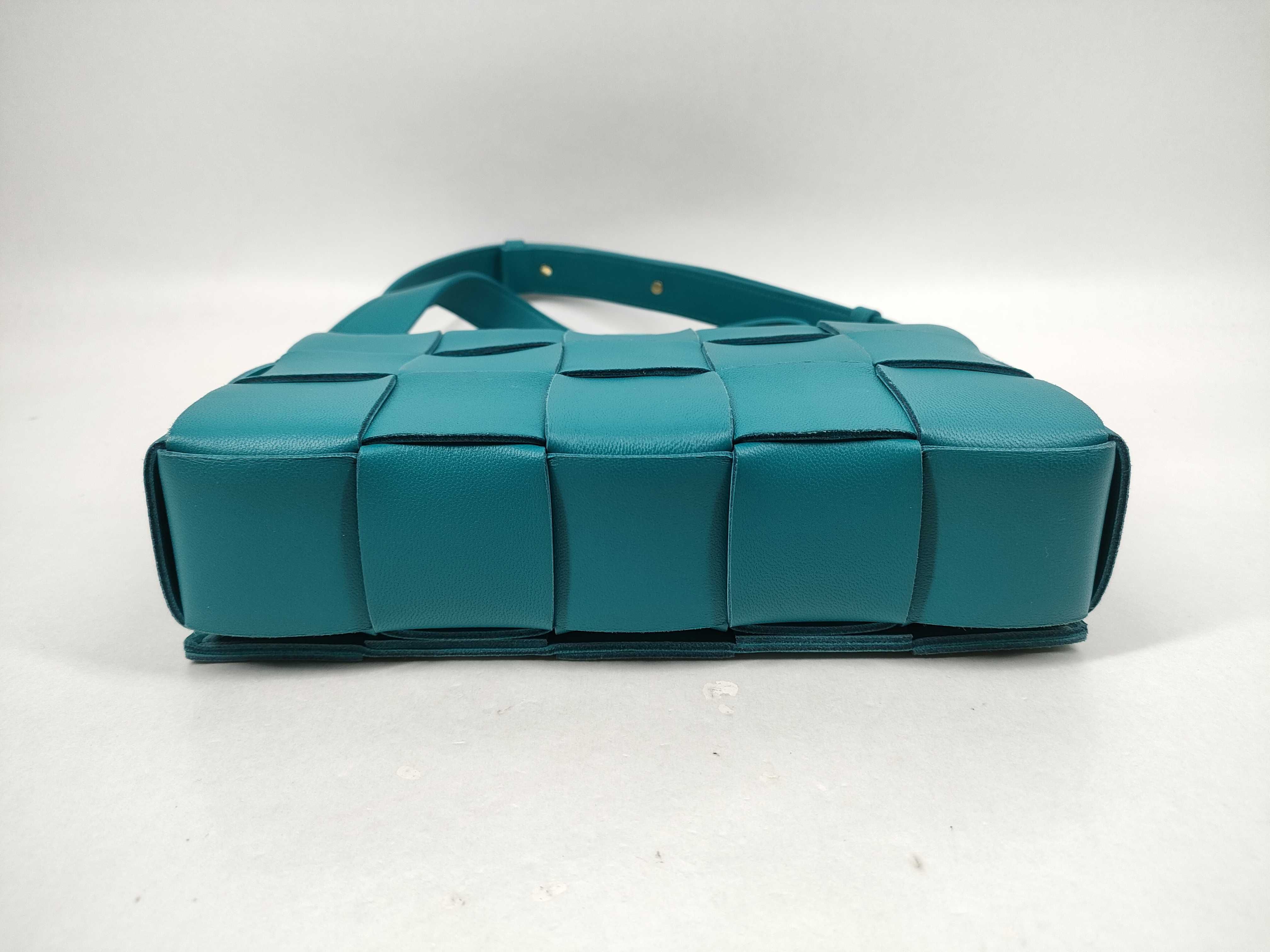 Intrecciato Cassette Shoulder Bag — view 3