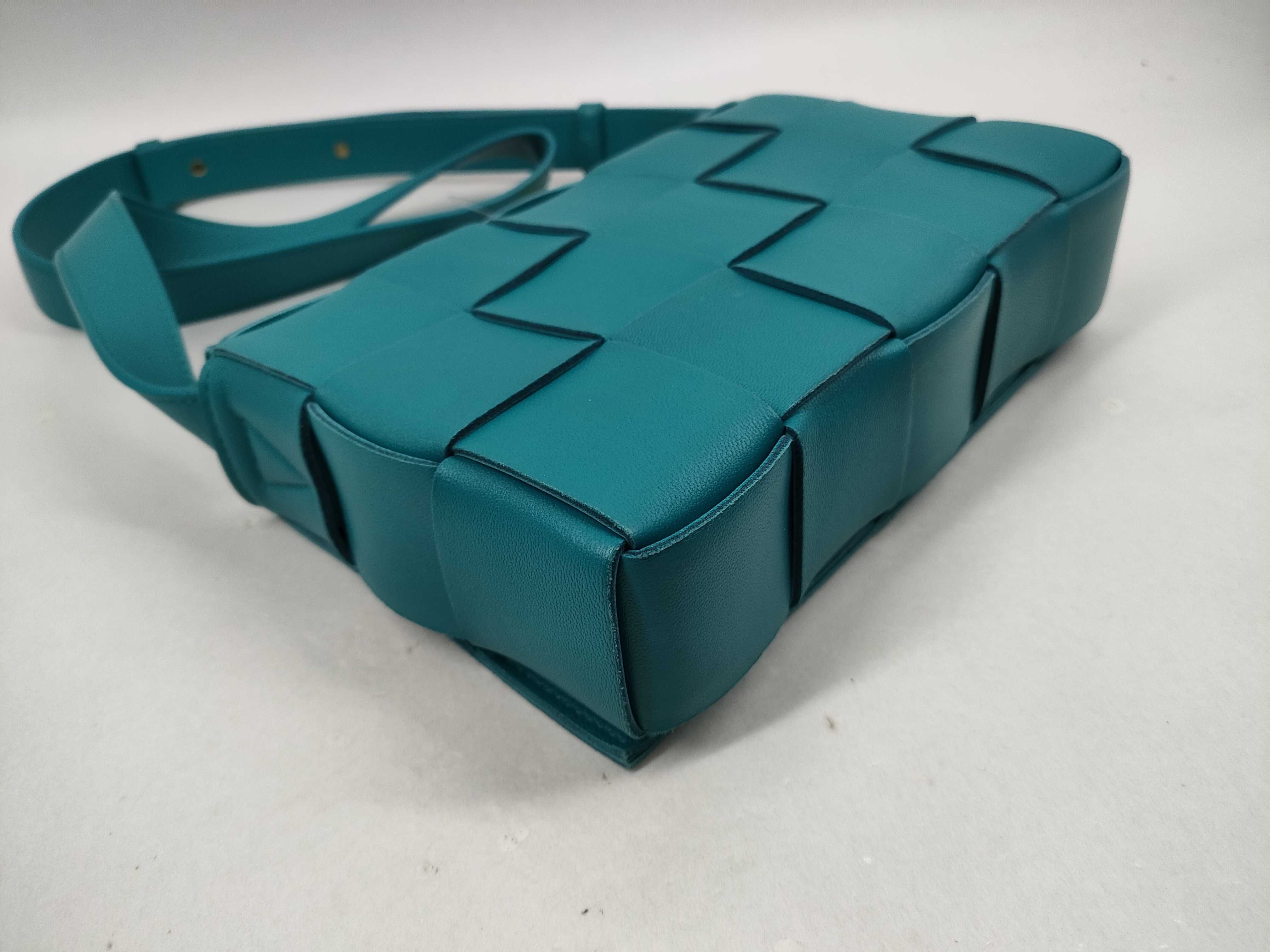 Intrecciato Cassette Shoulder Bag — view 4
