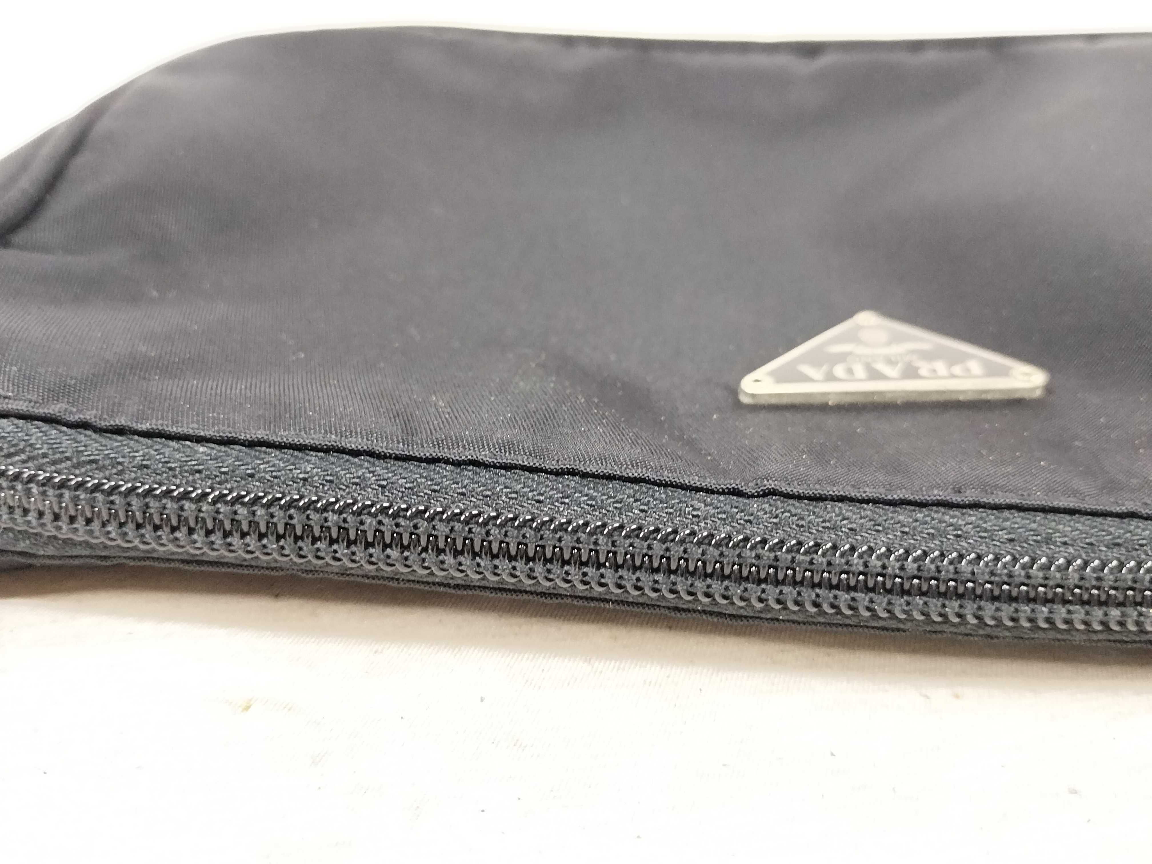 Nylon Prada Accessory Pouch Nylon Black Handbag — view 6