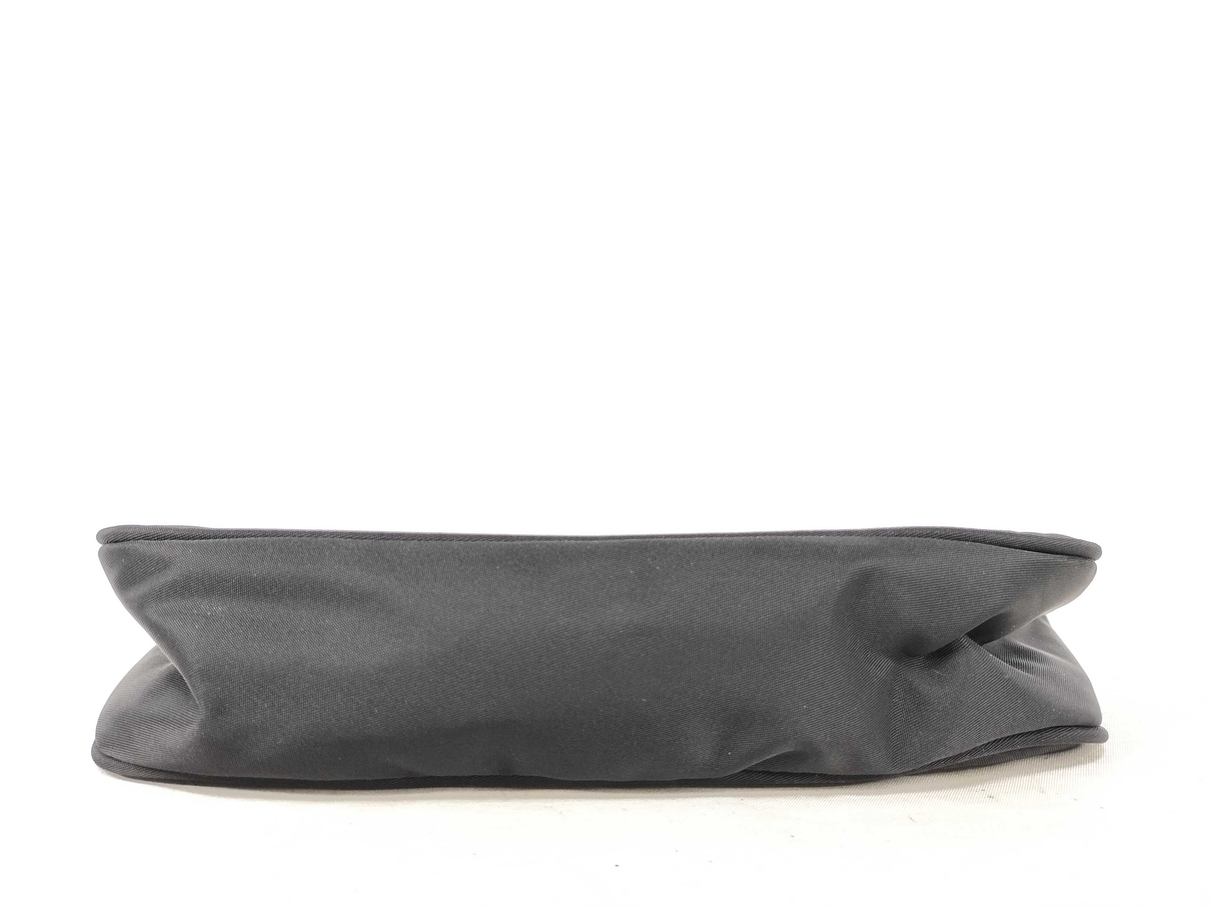 Nylon Prada Accessory Pouch Nylon Black Handbag — view 8