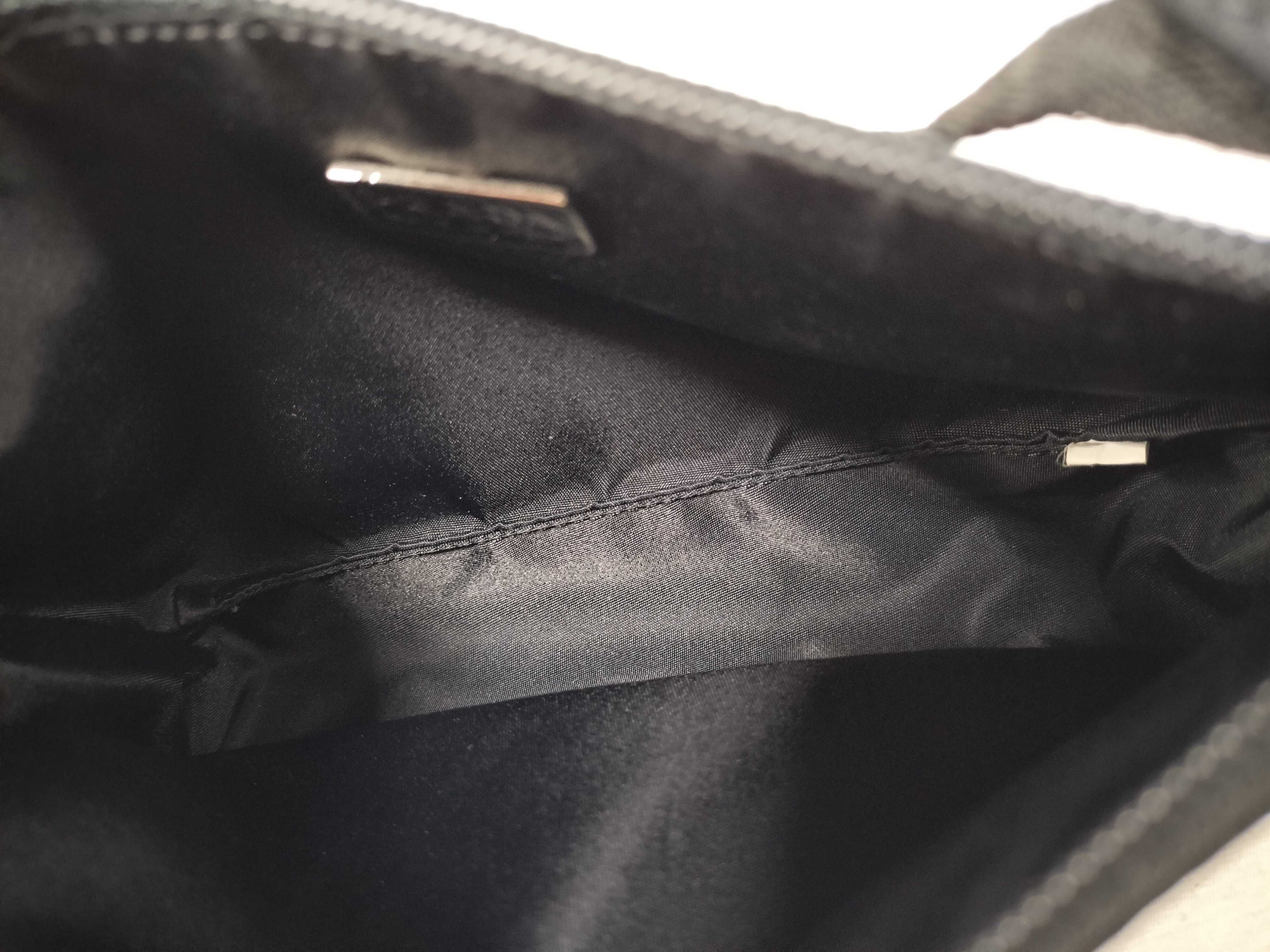 Nylon Prada Accessory Pouch Nylon Black Handbag — view 10