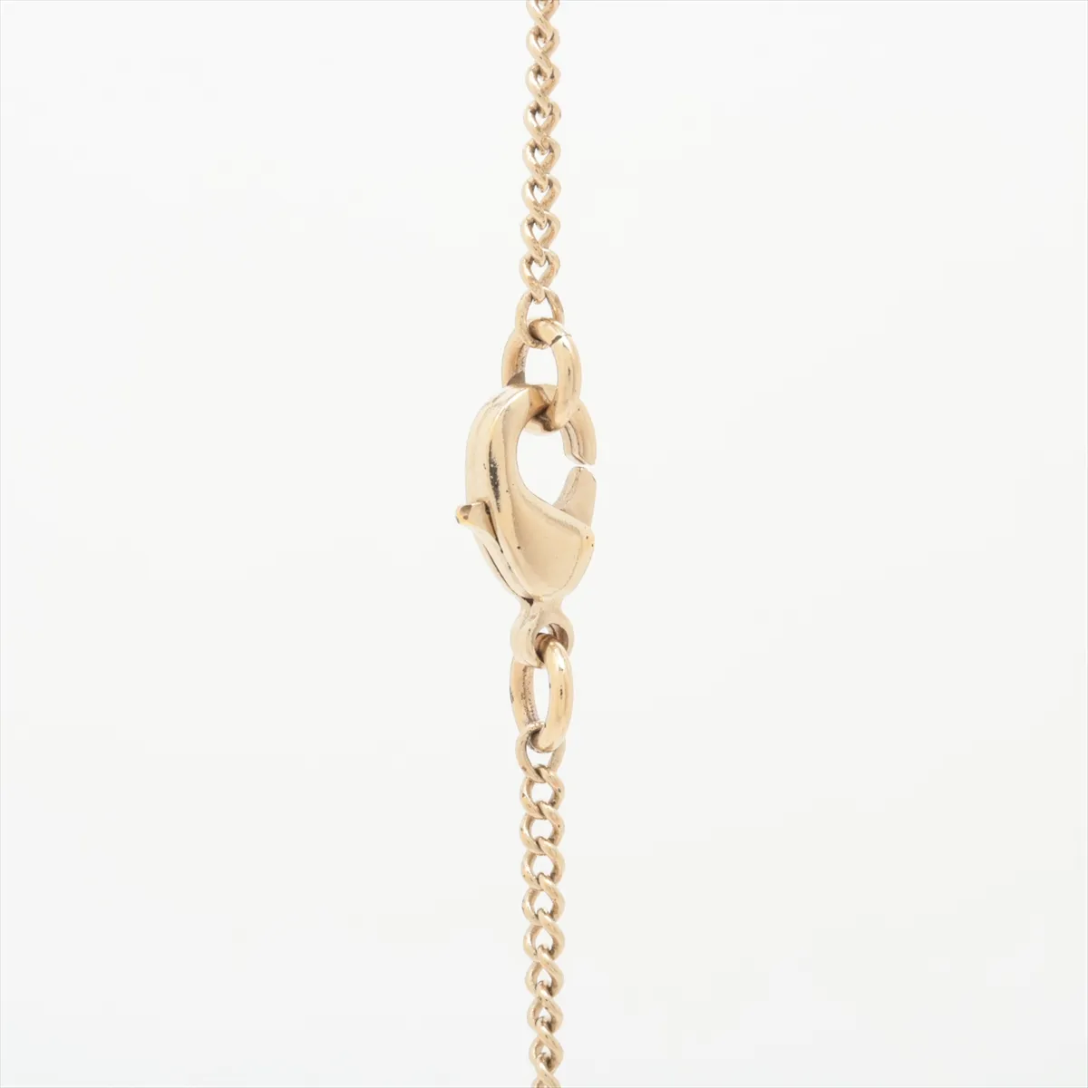 Circle Coco B20S Necklace, GP x Rhinestone, Gold, — view 3