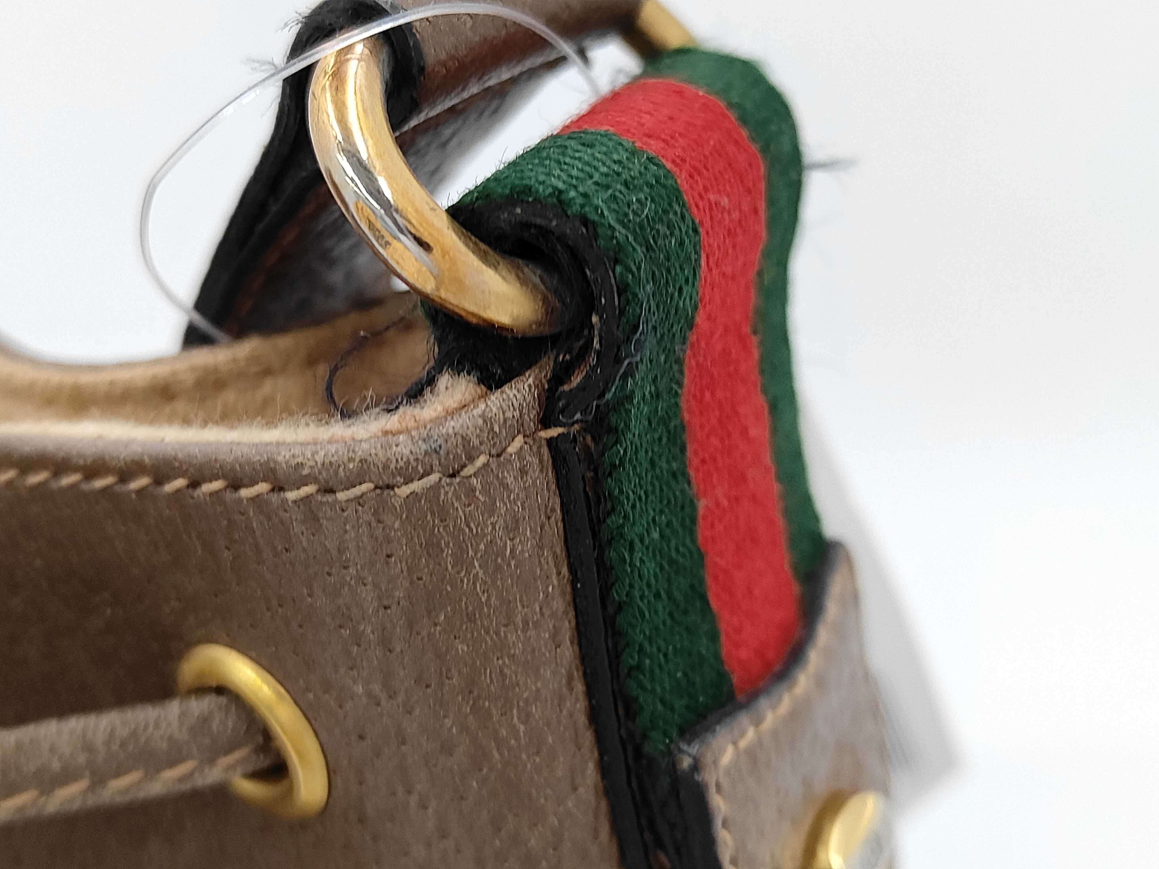 GG Old Gucci Drawstring Shoulder Bag — view 3