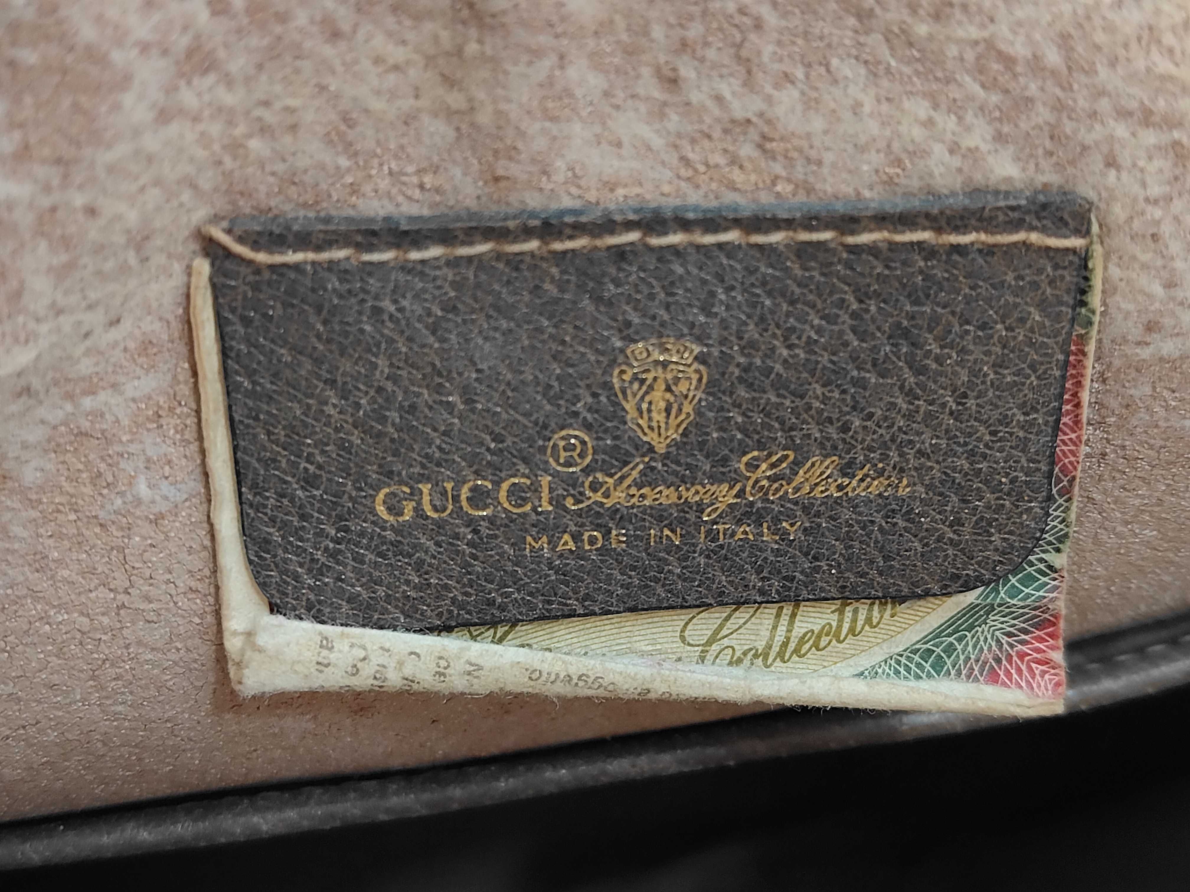 GG Old Gucci Drawstring Shoulder Bag — view 9