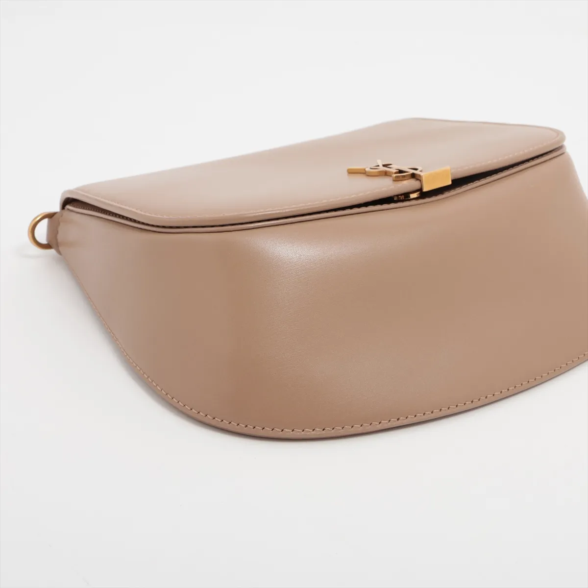 Voltaire Mini Leather Shoulder Bag Beige 800846 — view 4