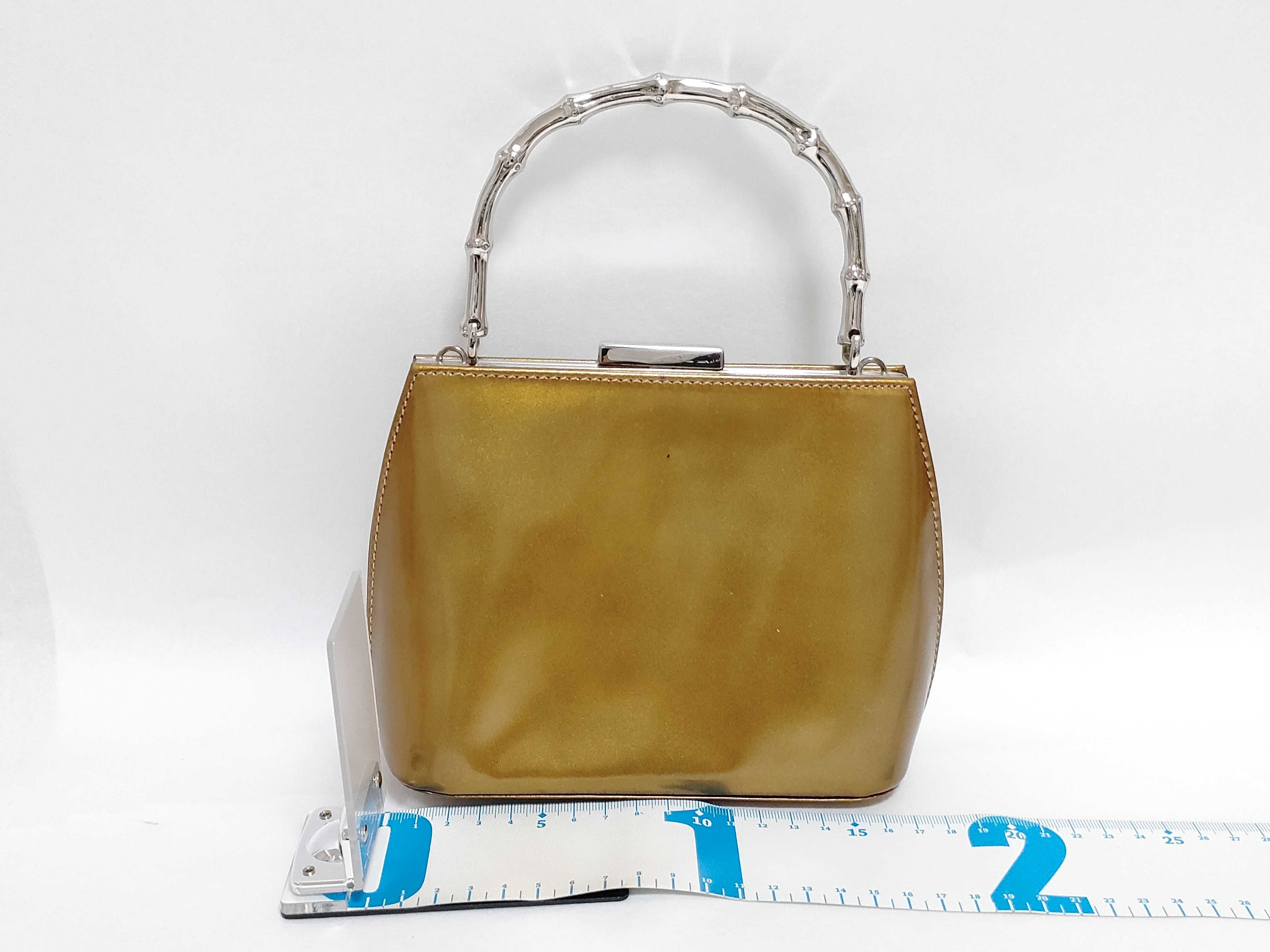 Bamboo Bag (Tom Ford Era) - Gold and Silver Bamboo Handbag — view 2