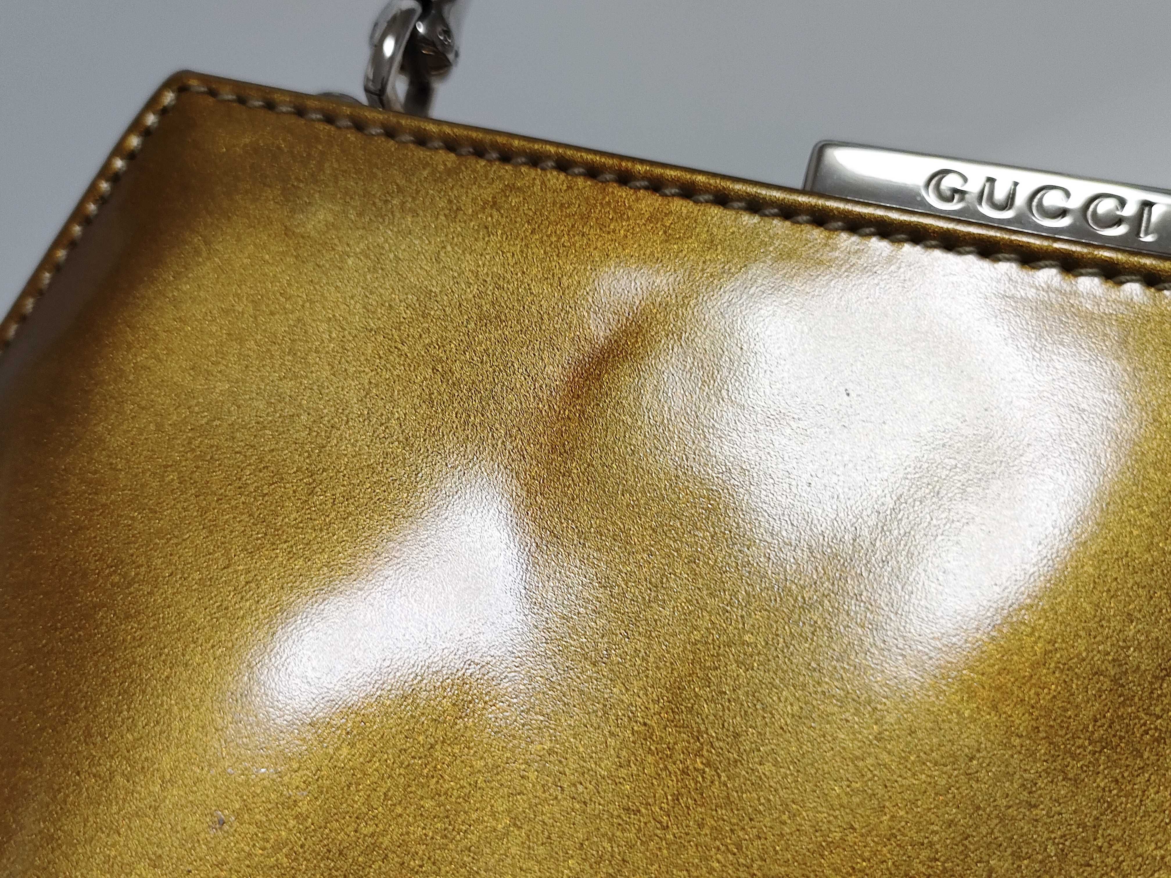 Bamboo Bag (Tom Ford Era) - Gold and Silver Bamboo Handbag — view 13