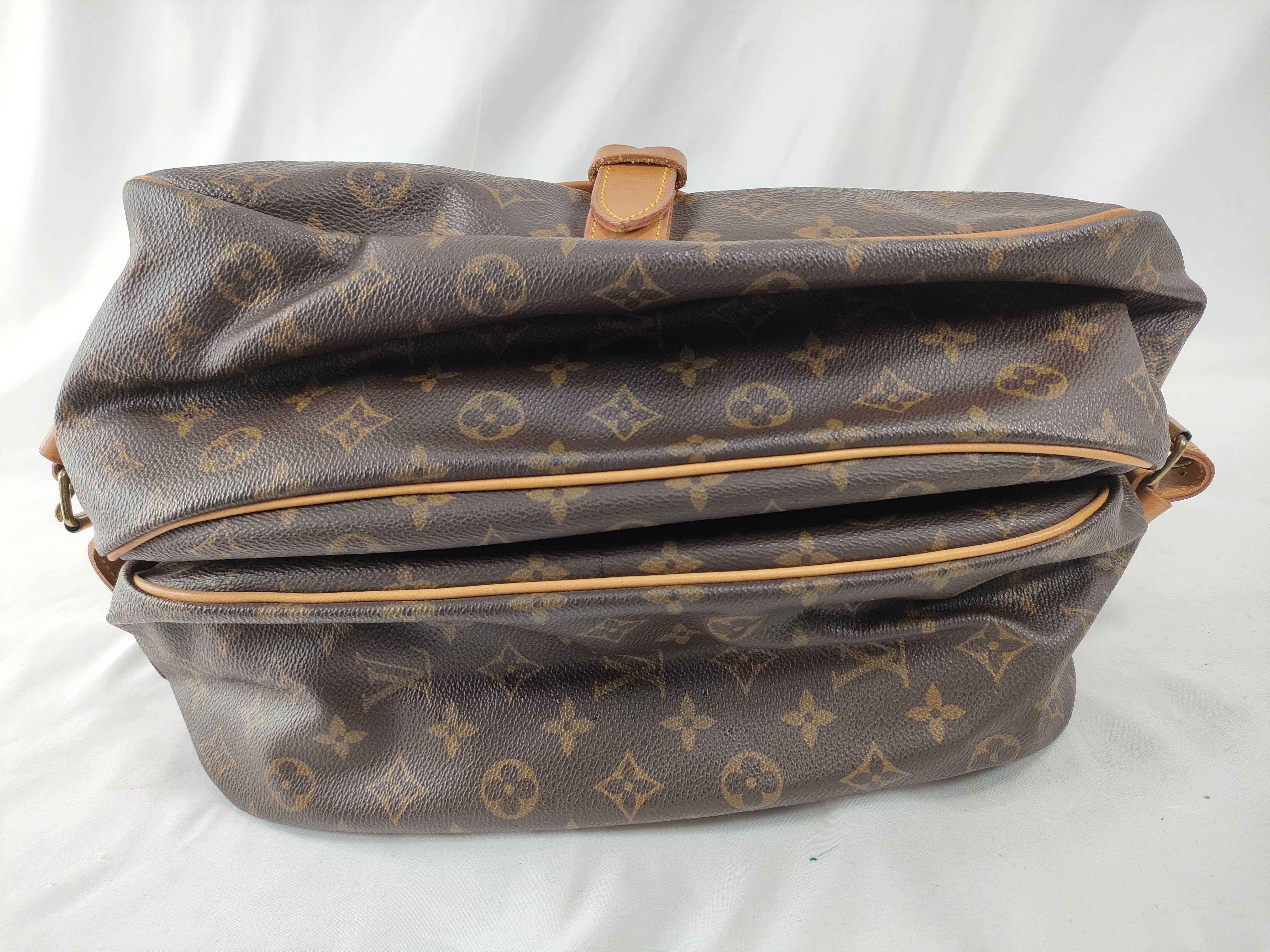 Monogram Saumur 35 Monogram Vuitton Shoulder Bag — view 7