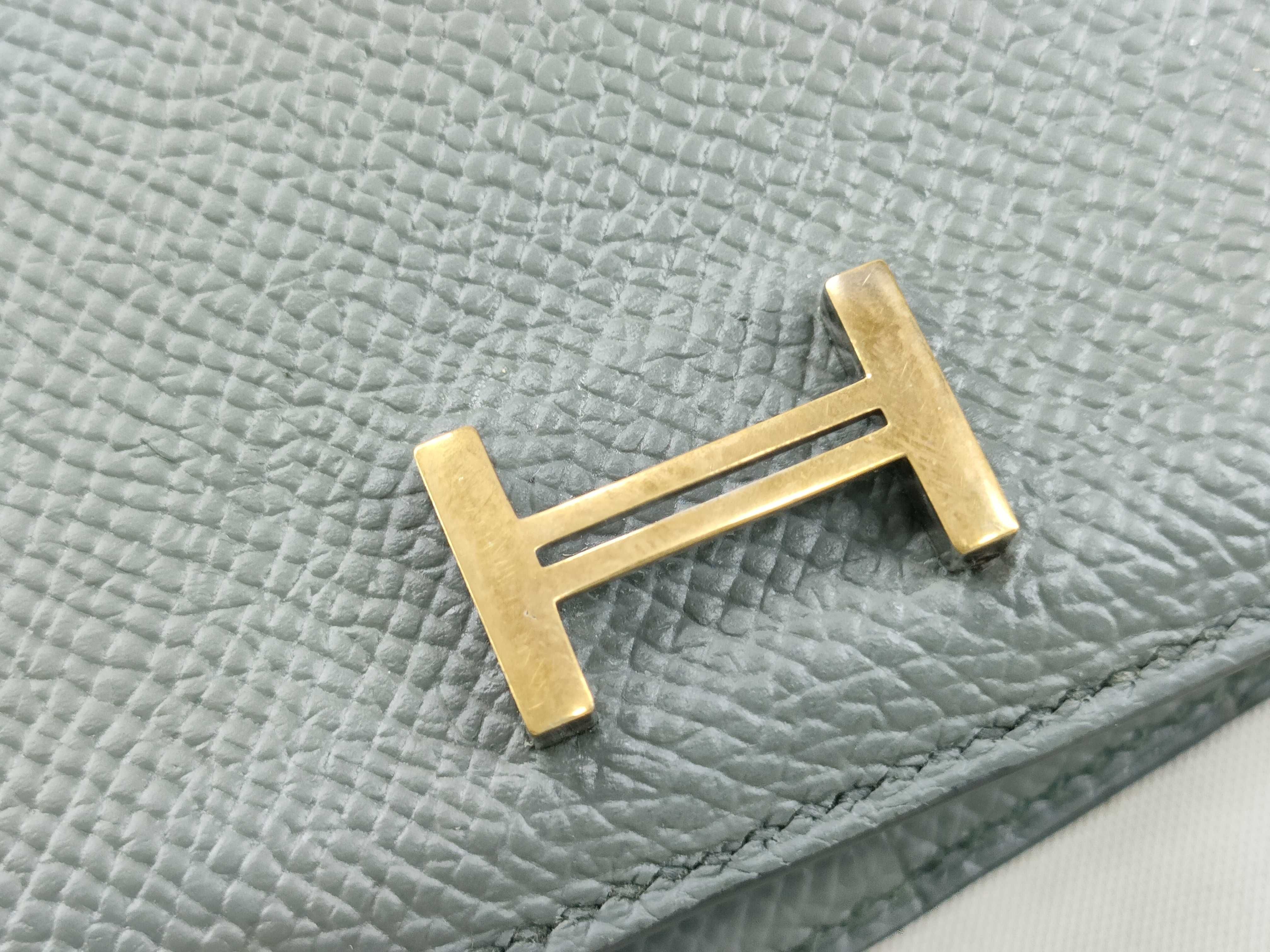 Bearn Hermes Bearn Soufflé Epsom Y stamp wallet — view 15