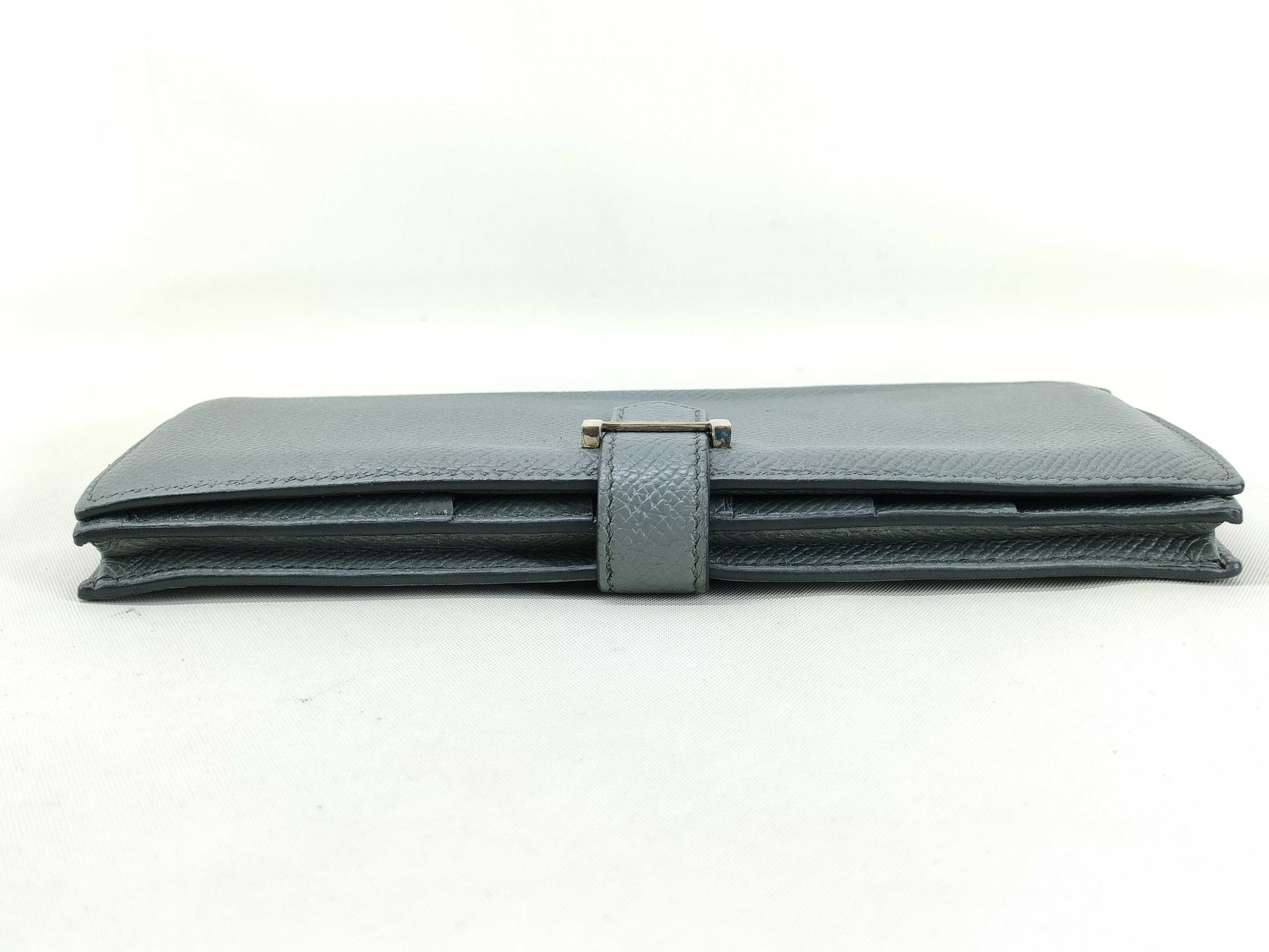 Bearn Hermes Bearn Soufflé Epsom Y stamp wallet — view 5