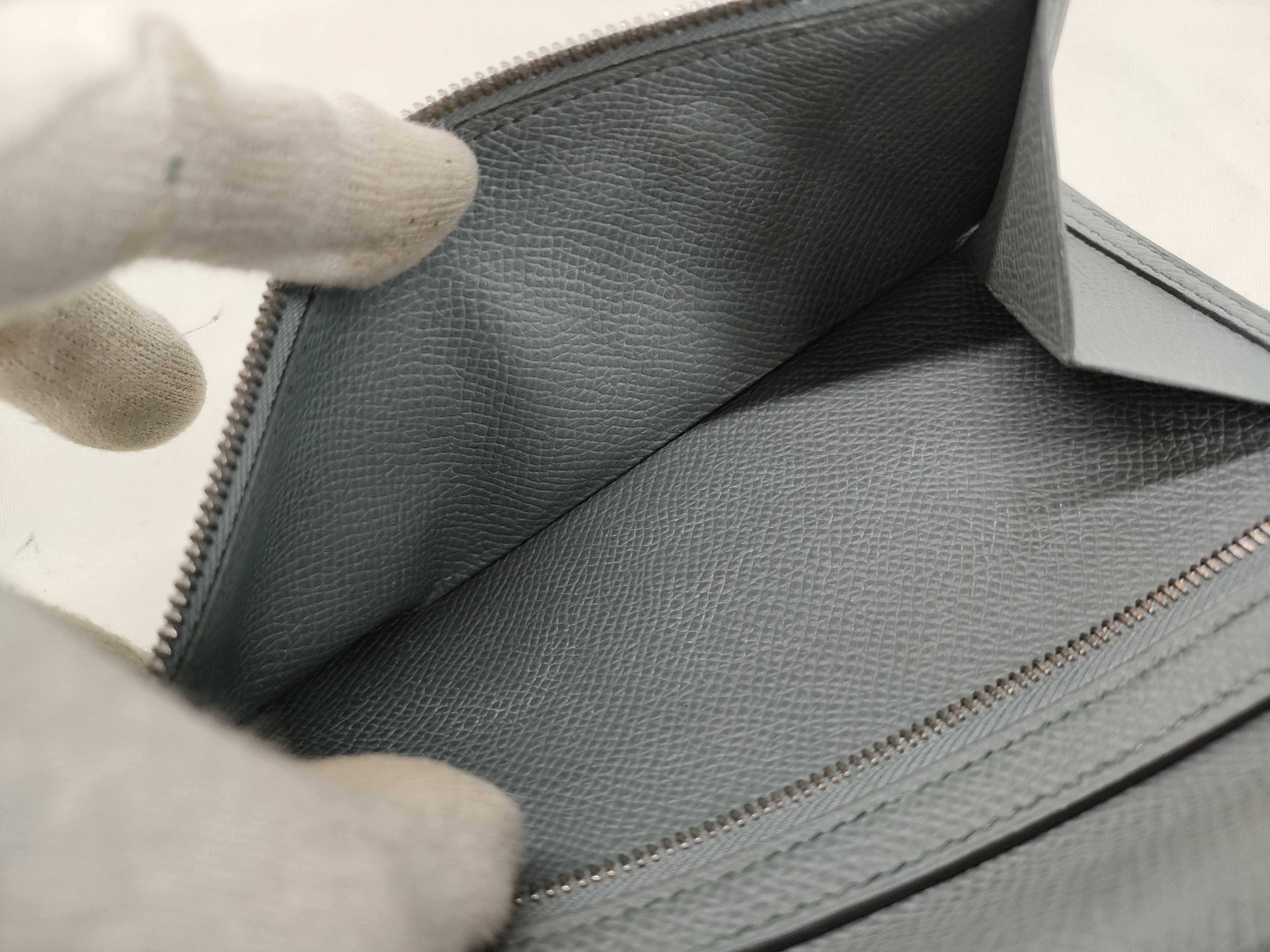 Bearn Hermes Bearn Soufflé Epsom Y stamp wallet — view 8