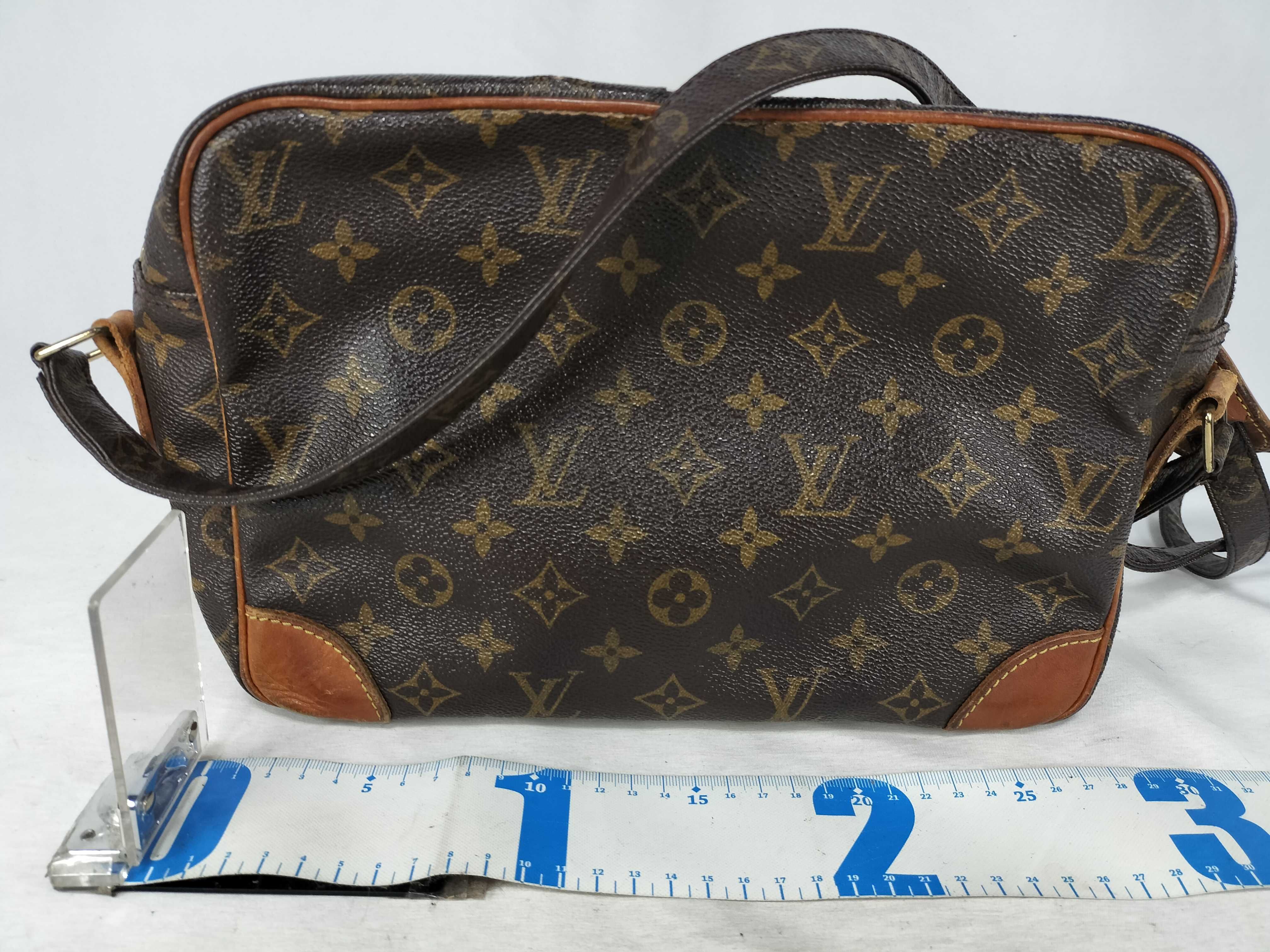 Monogram LV Nile Shoulder Bag — view 2