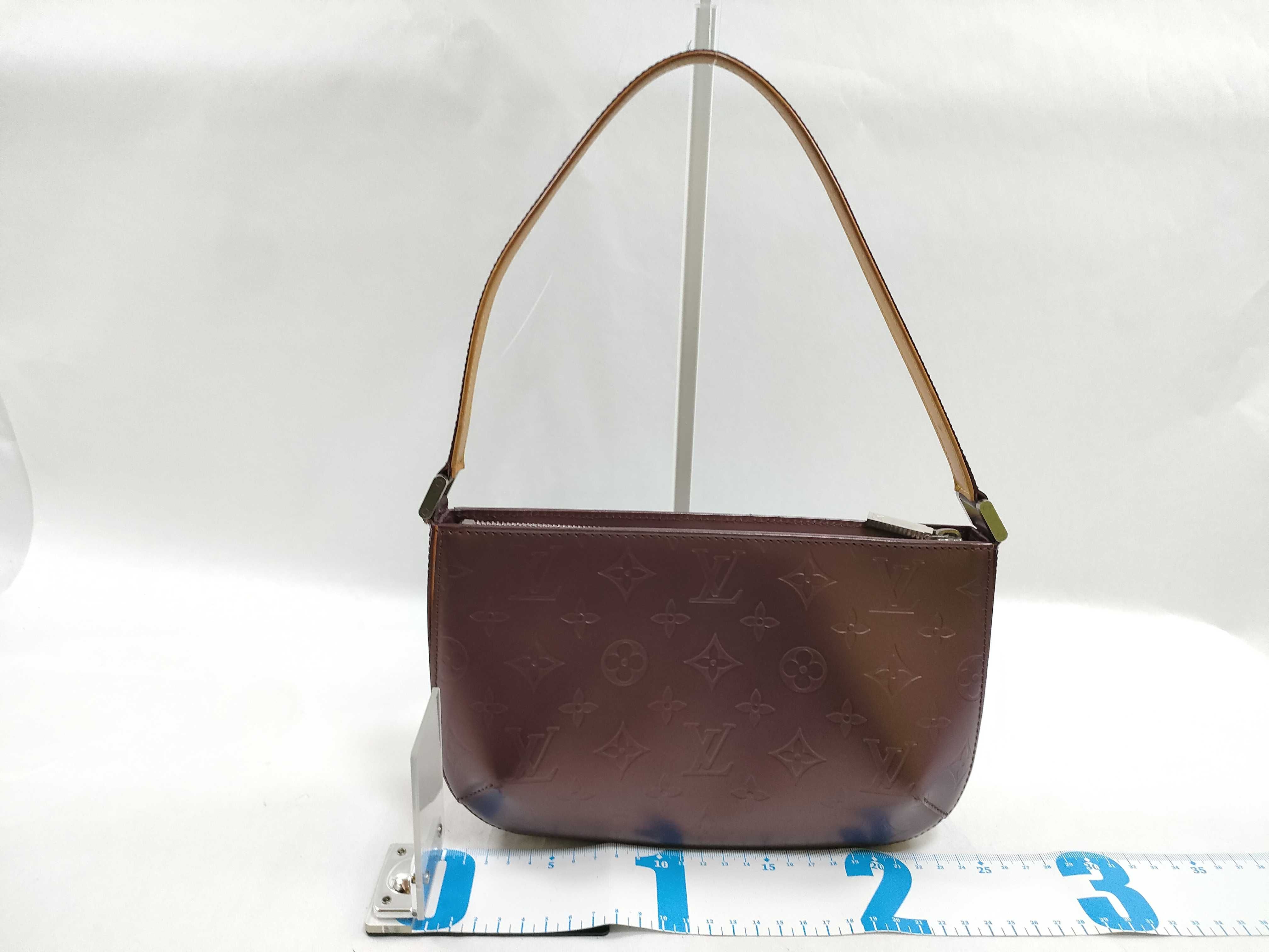 Vernis Louis Vuitton Fowler Monogram Matte Shoulder Bag — view 2