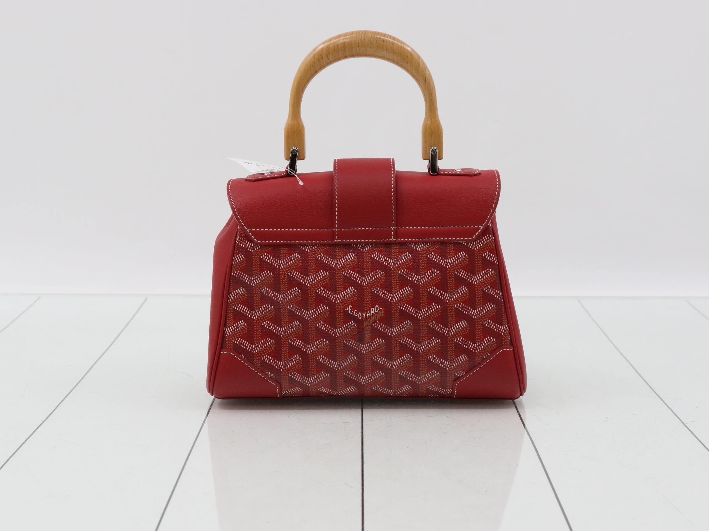 Saigon Mini Leather Goyardin 2-Way Handbag — view 2