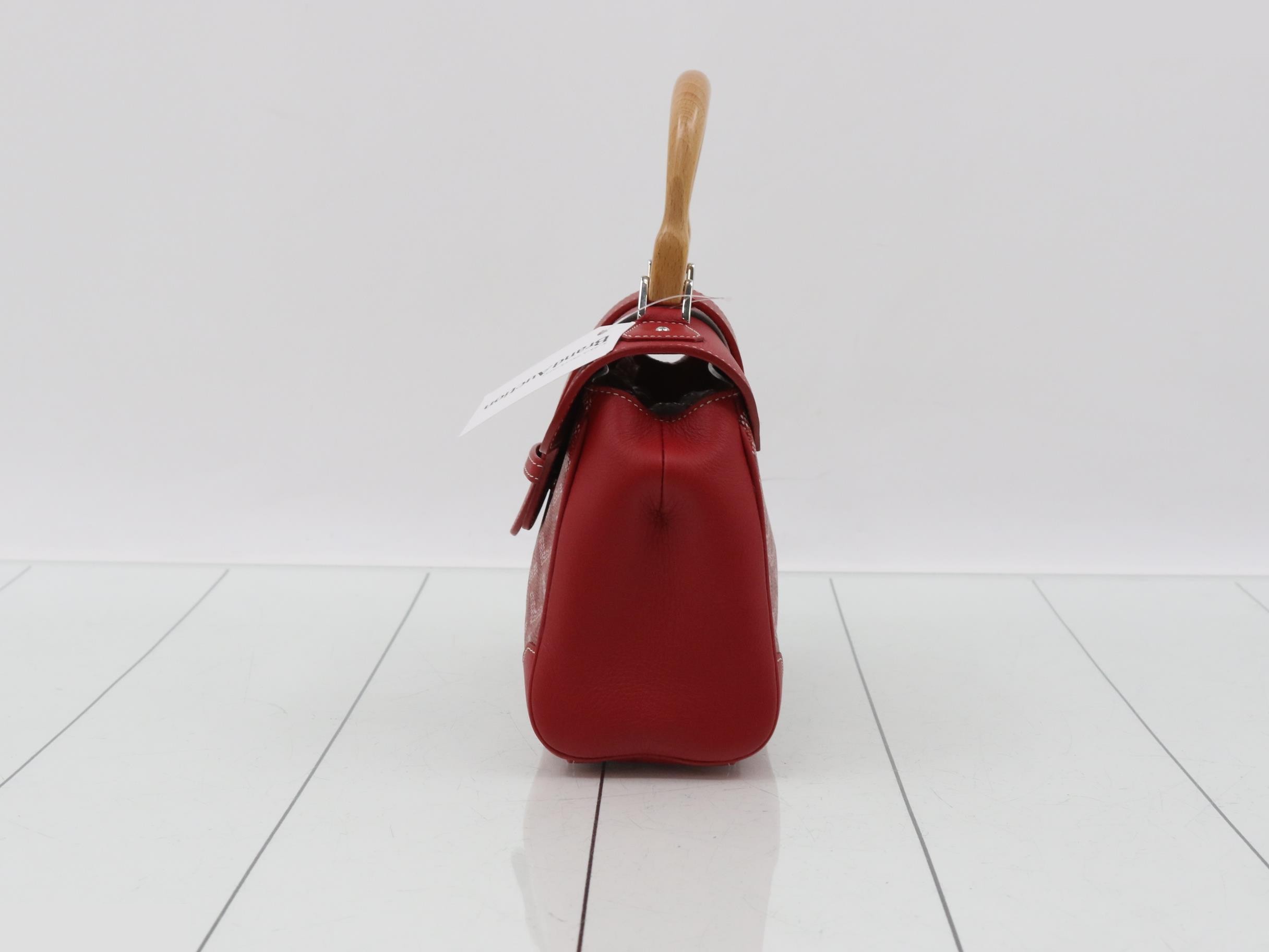 Saigon Mini Leather Goyardin 2-Way Handbag — view 3