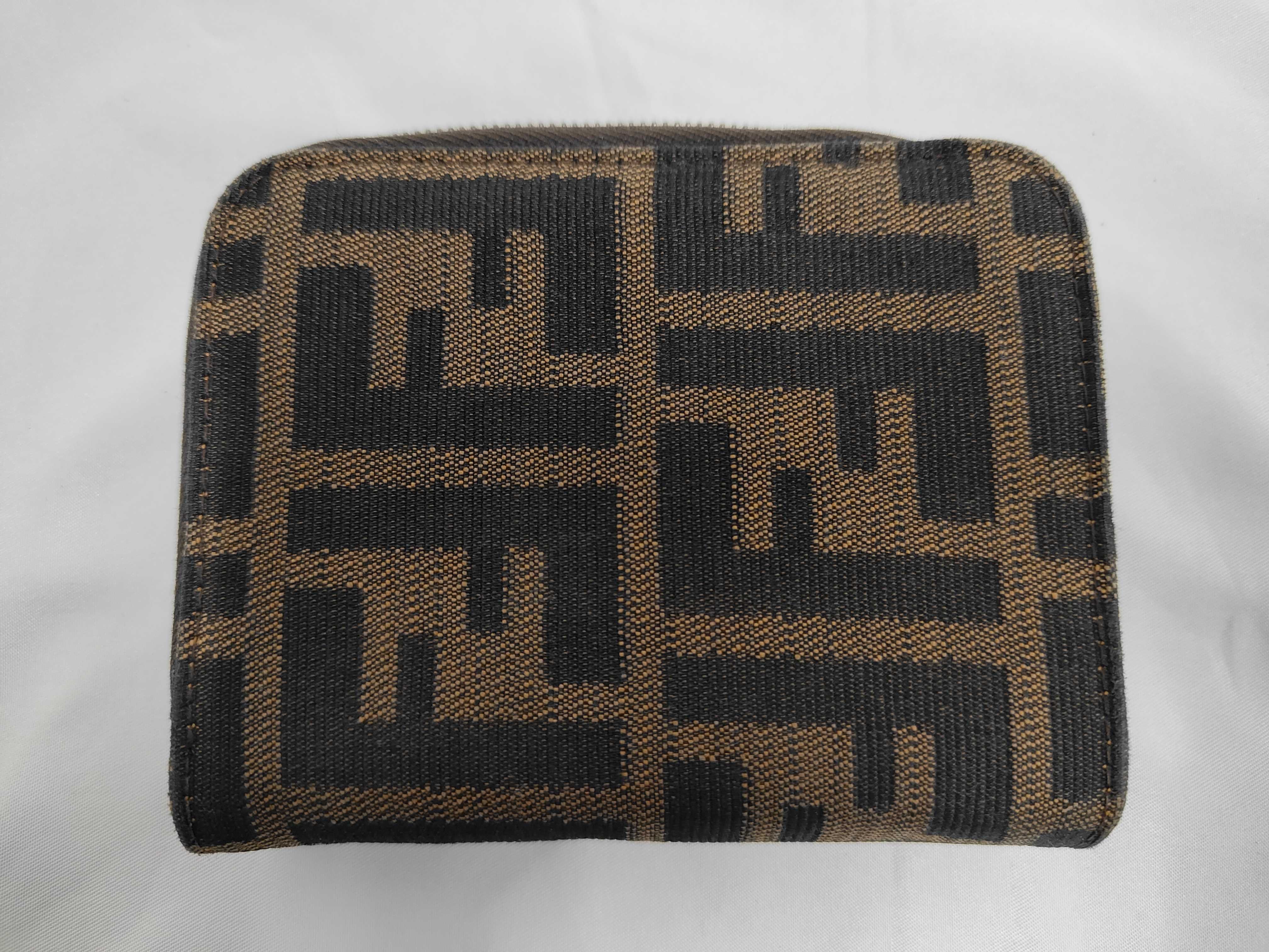Zucca pattern Fendi folding wallet Zucca wallet