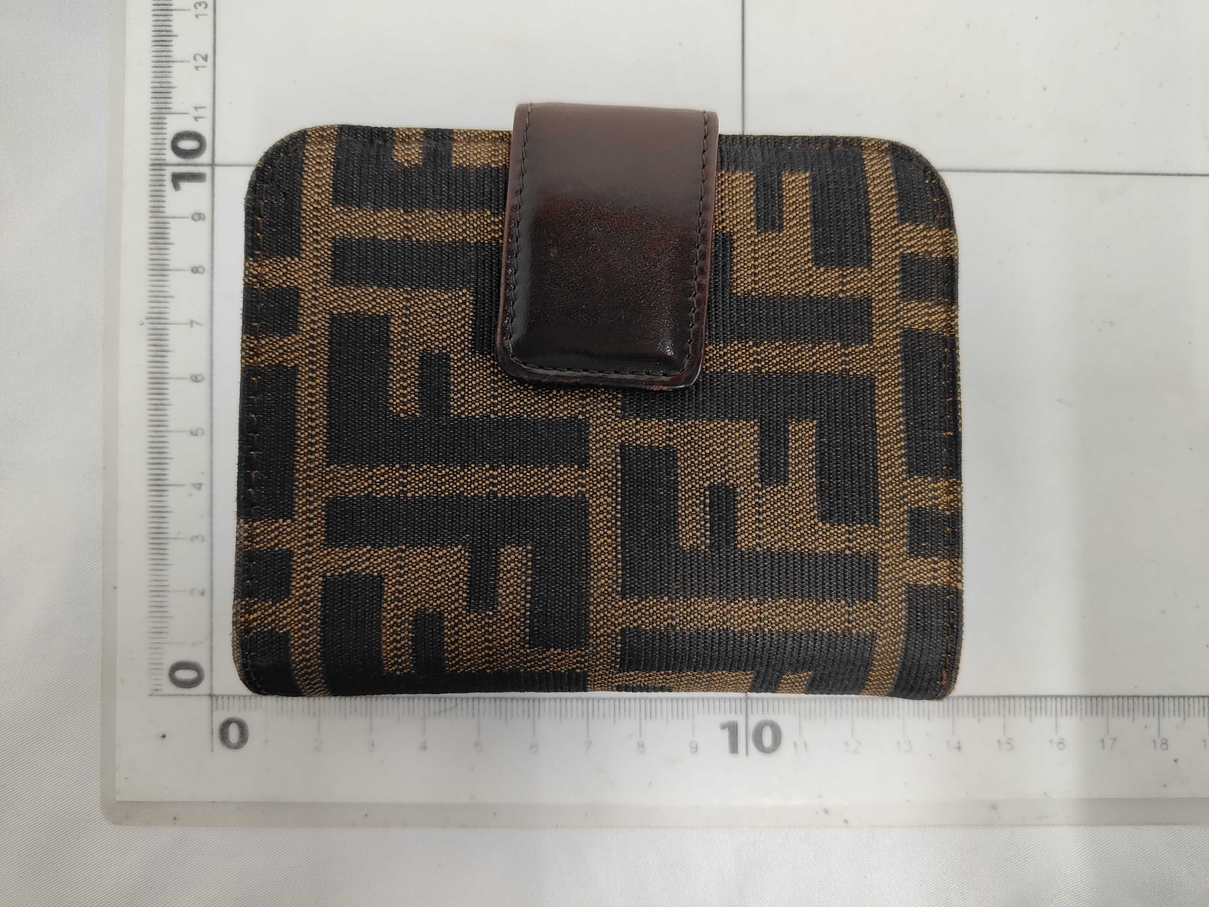 Zucca pattern Fendi folding wallet Zucca wallet — view 2