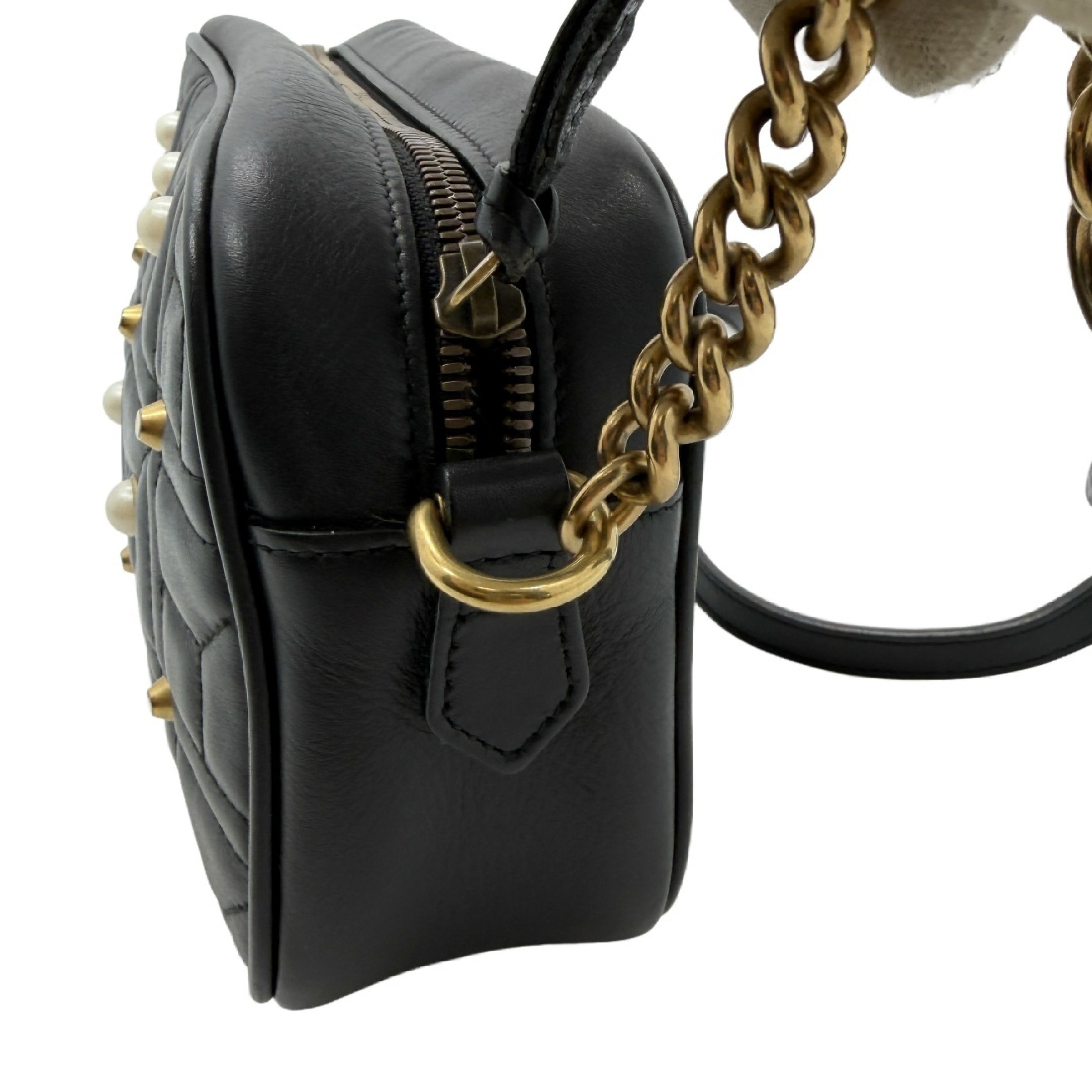 GG Marmont Chain Shoulder Bag — view 4