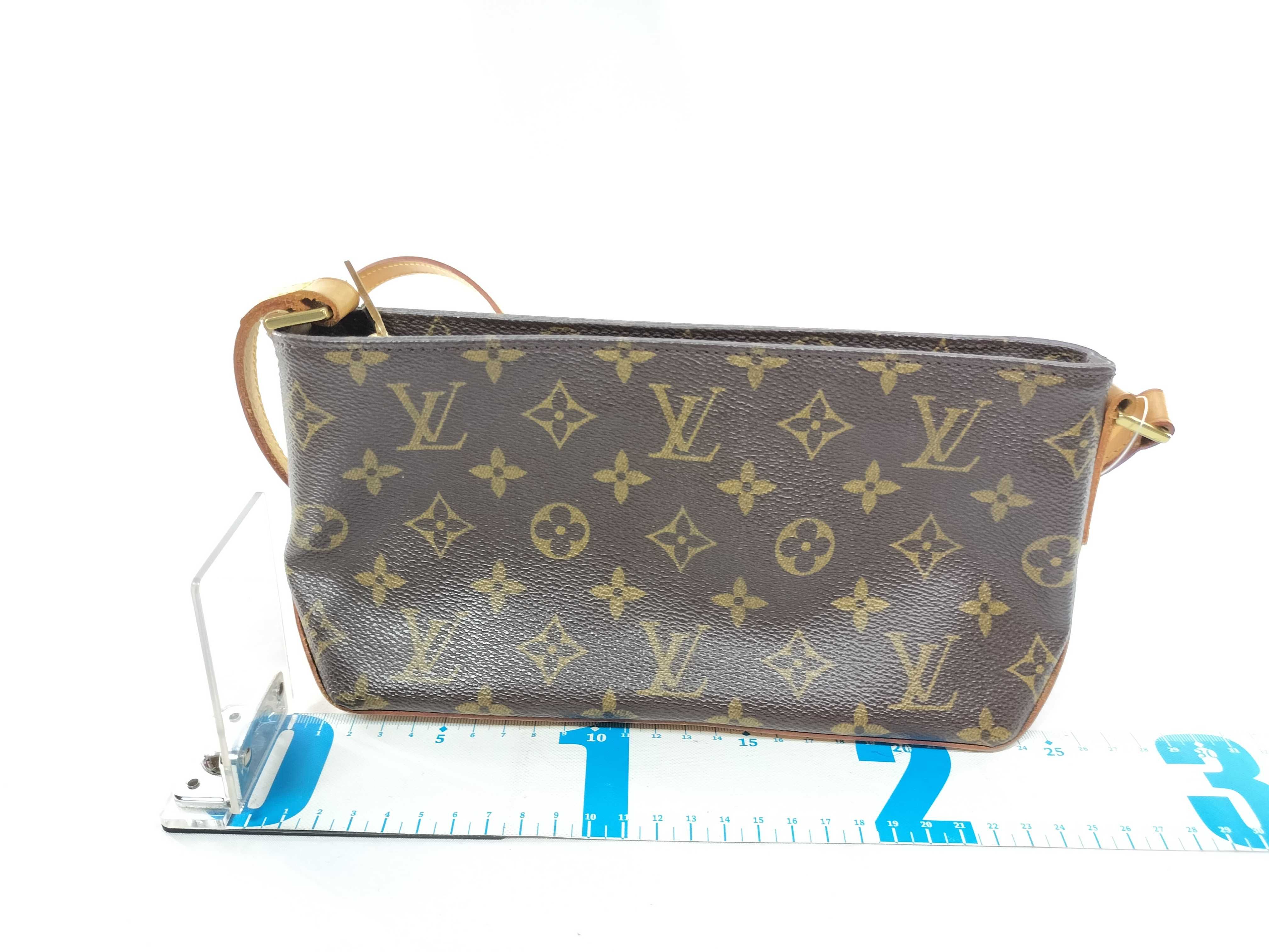 Monogram AR0011 Trotteur Shoulder Bag with Dust Bag — view 2