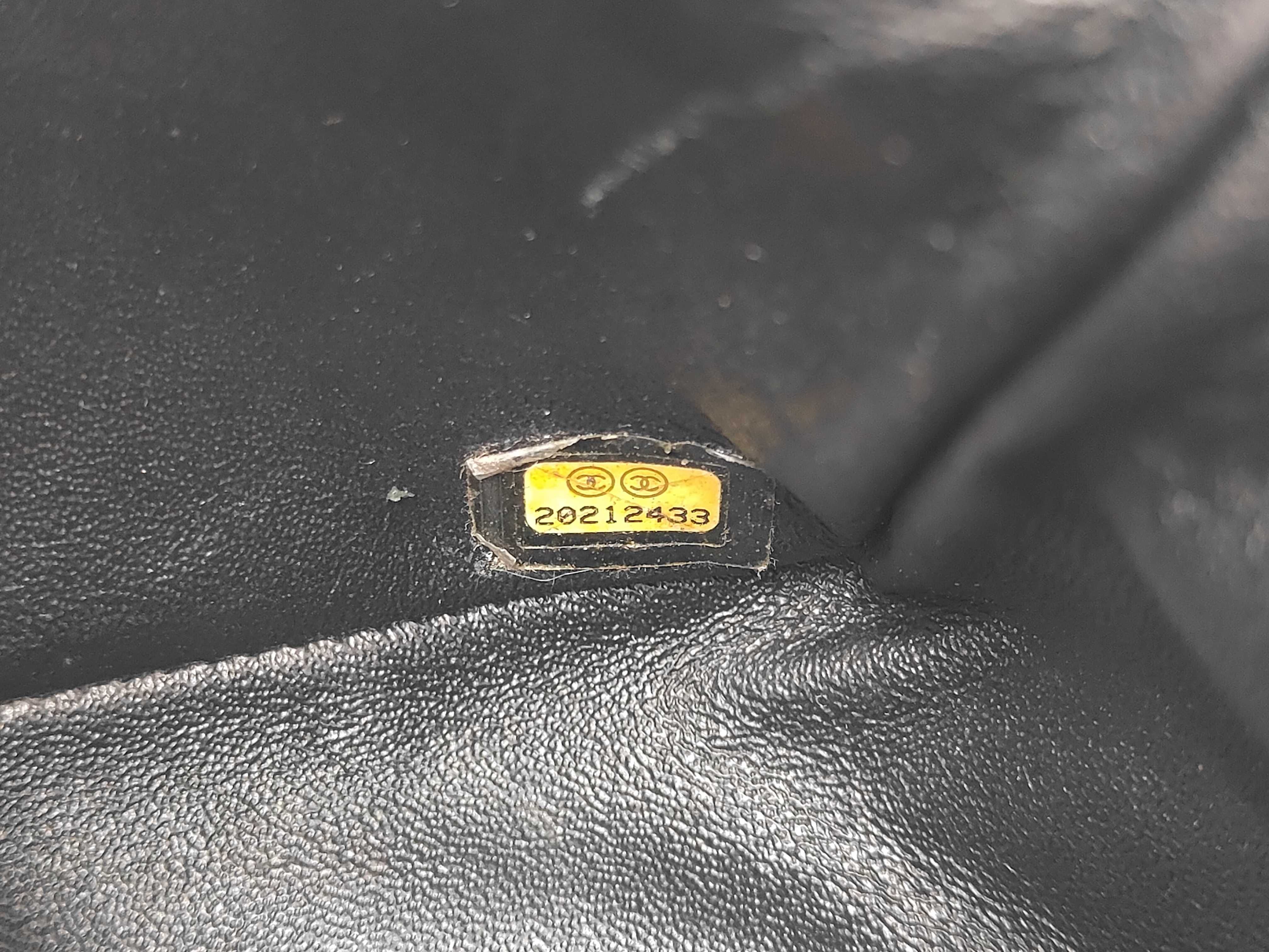 Matelasse patent leather classic flap chain shoulder bag No. 20 shoulder bag with sticker card — view 11