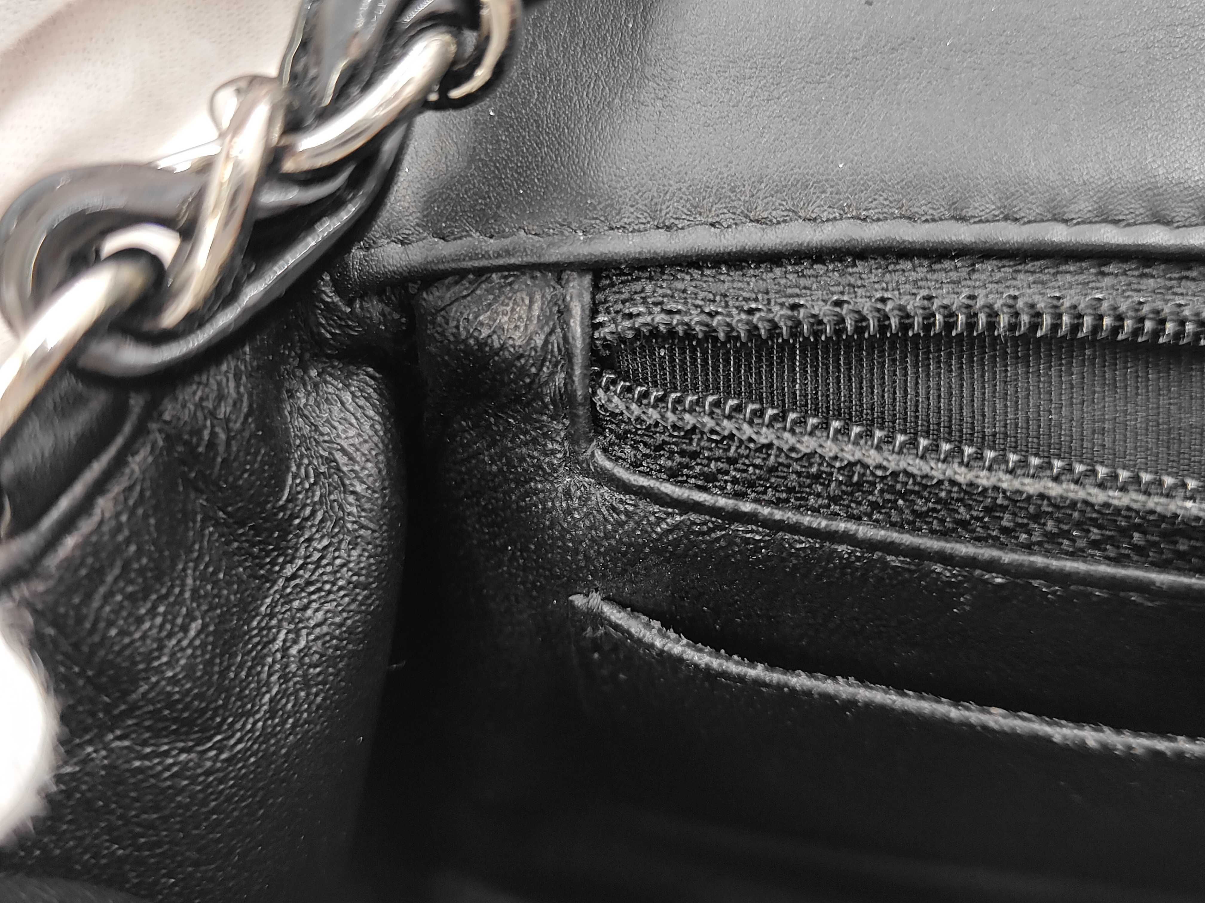 Matelasse patent leather classic flap chain shoulder bag No. 20 shoulder bag with sticker card — view 6