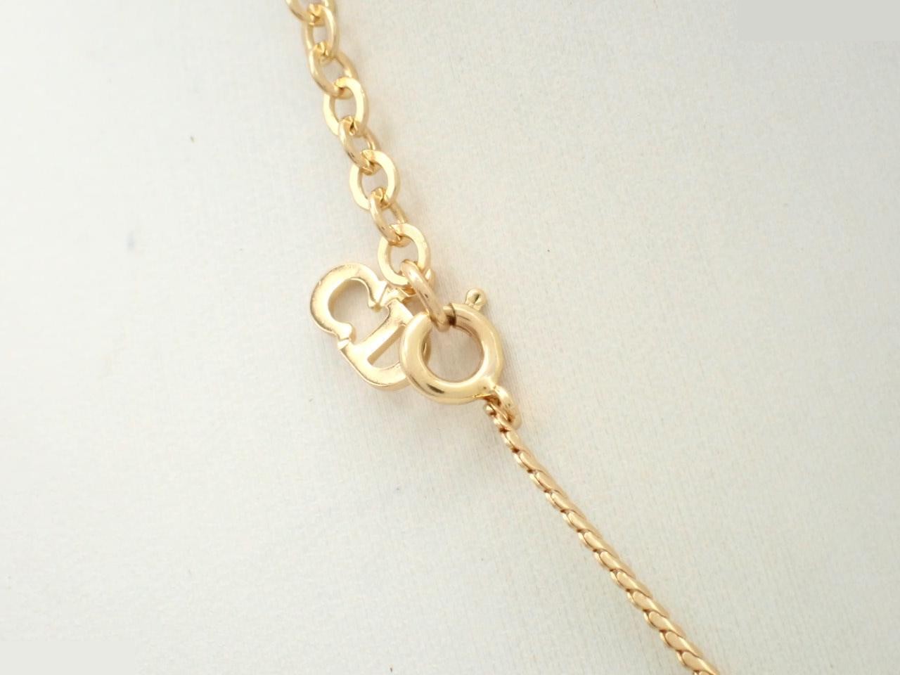 Gold necklace, chain approximately 43cm — view 2
