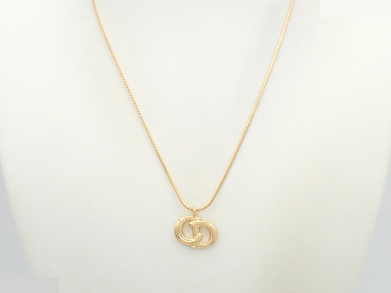 Gold necklace, chain approximately 43cm — view 3