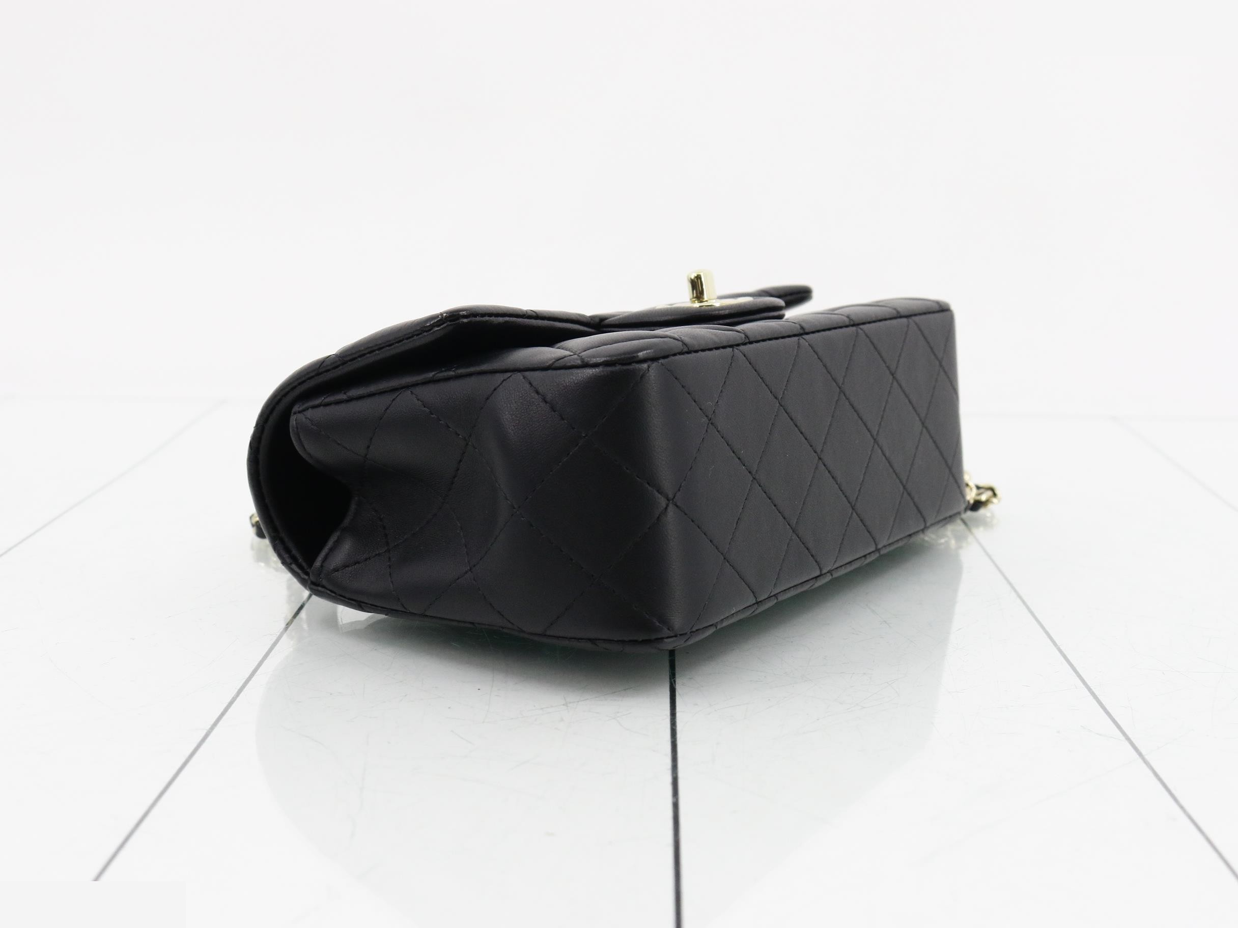 IC Plate 2-Way Shoulder Bag, Top Handle, Black, Unused — view 5